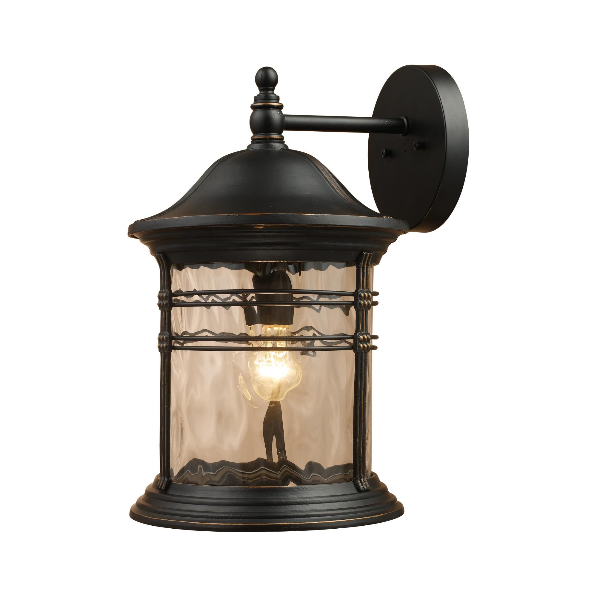 Madison 18 Inch Tall 1 Light Outdoor Wall Light by ELK Lighting