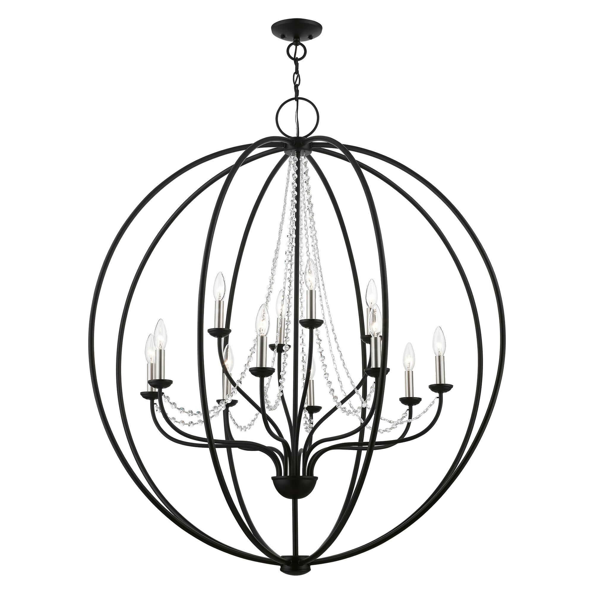 Arabella 40 Inch Cage Pendant by Livex Lighting