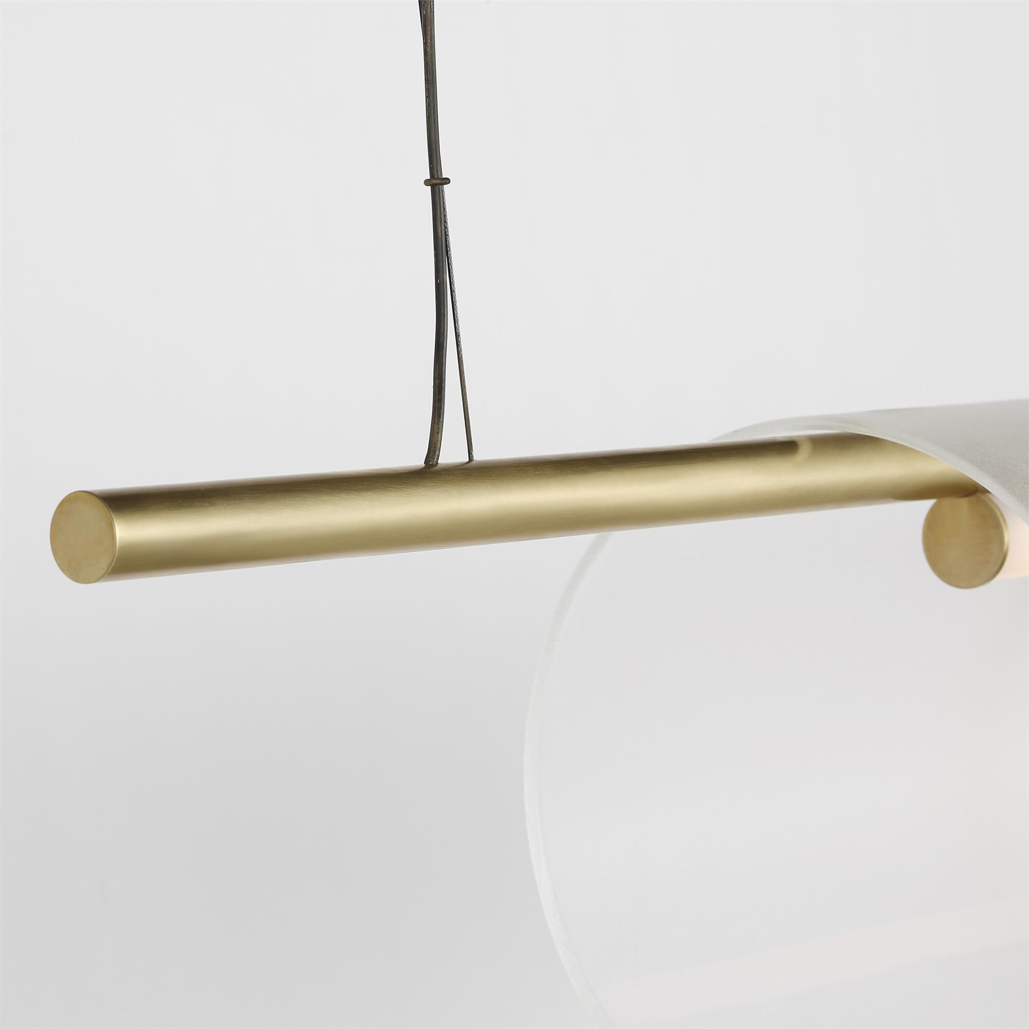 Peter Bristol Trace 60 Inch Linear Suspension Light by Visual Comfort Modern Collection