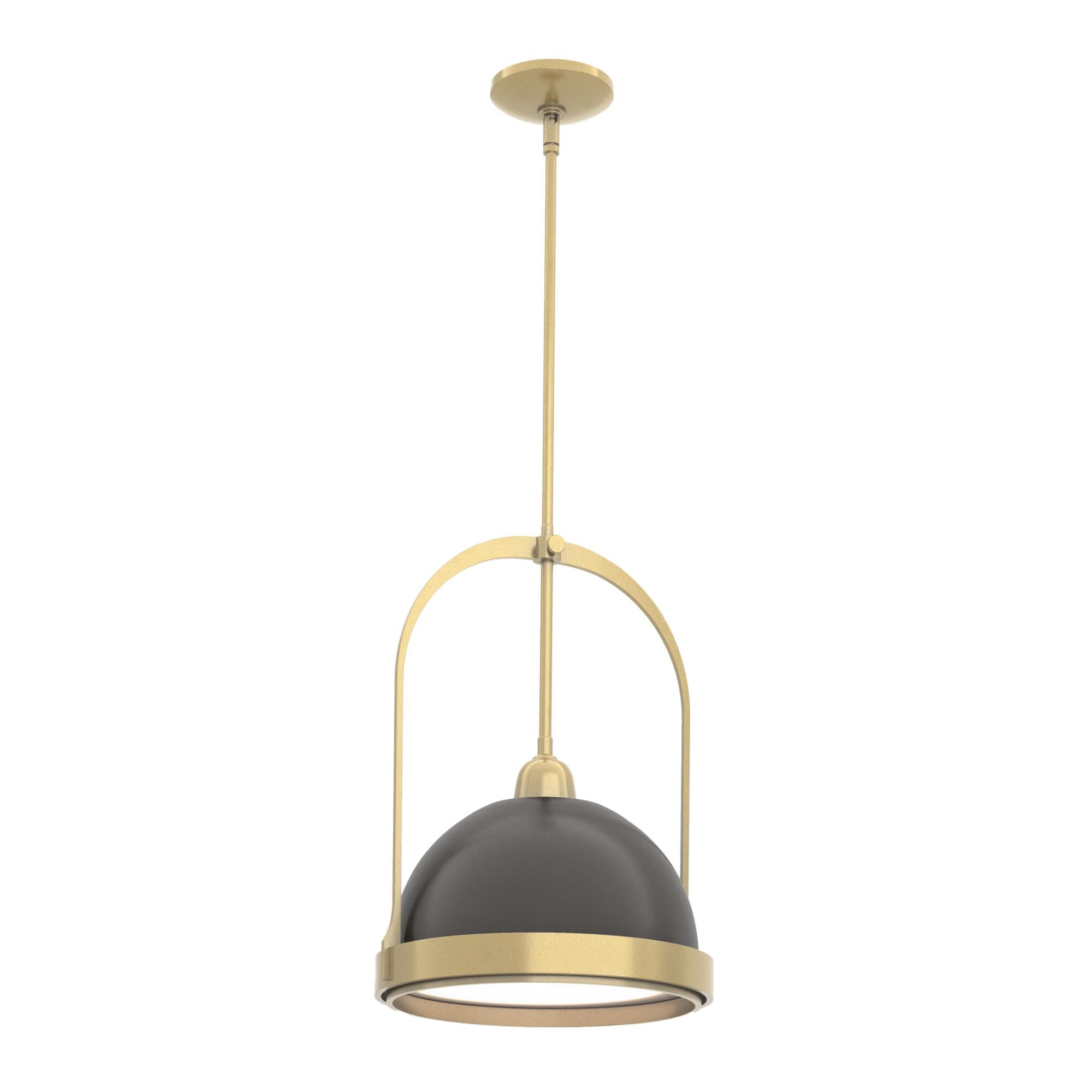Shown in Modern Brass finish and Oil Rubbed Bronze accent