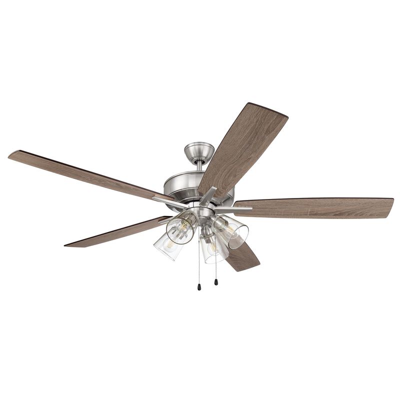 Super Pro 60 Inch Ceiling Fan with Light Kit by Craftmade