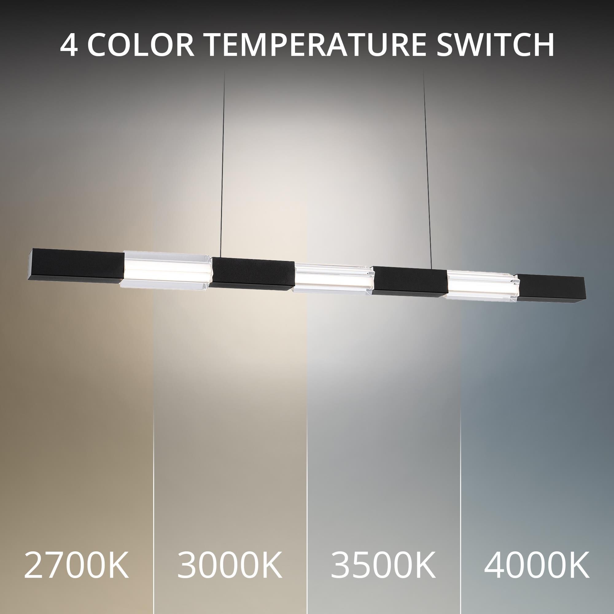 Super Star 47 Inch Linear Suspension Light by dweLED