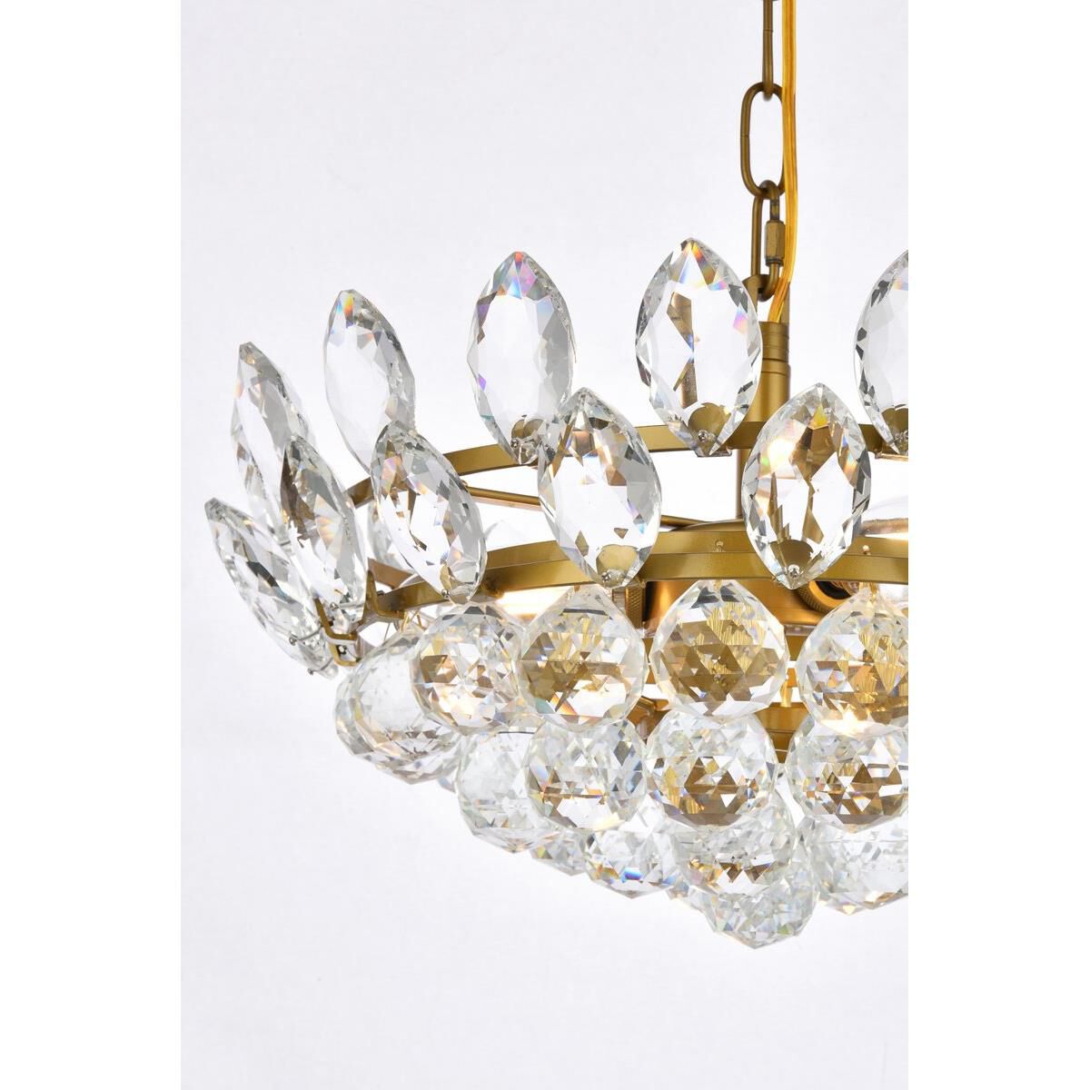 Emilia 16 Inch Large Pendant by Elegant Lighting
