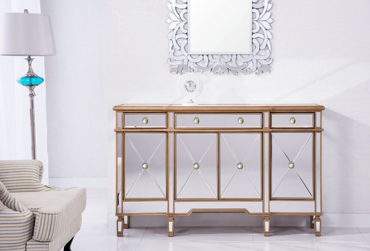 Contempo Credenza by Elegant Decor