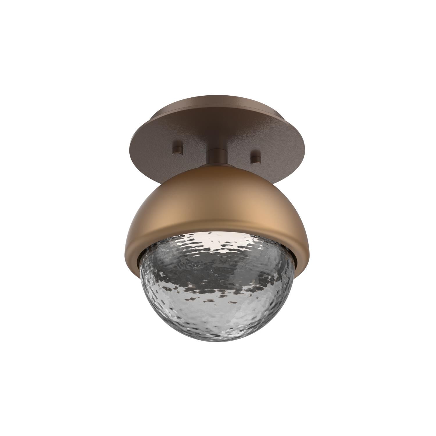Levi Wilson Cabochon 6 Inch Flush Mount by Hammerton Studio