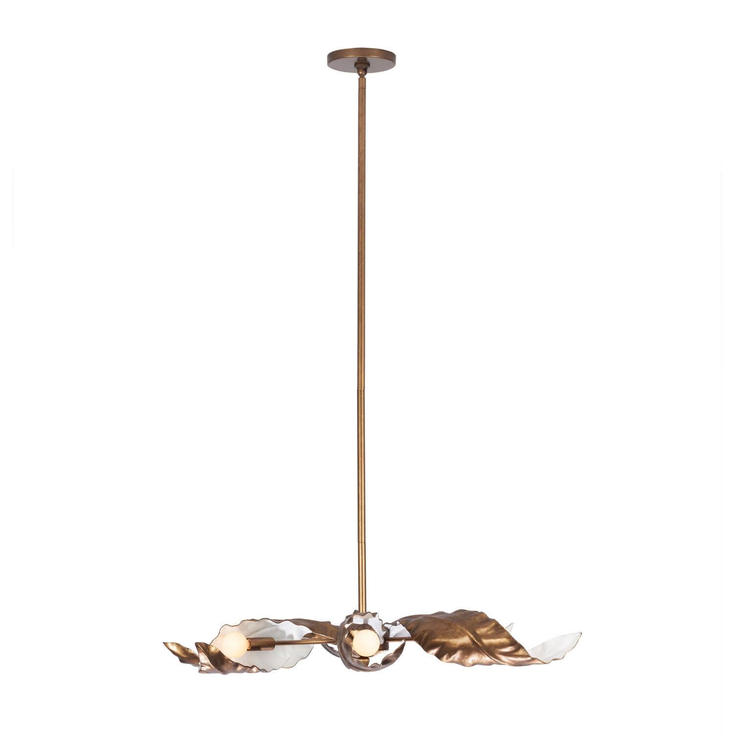 Spira 36 Inch Chandelier by Kalco Lighting