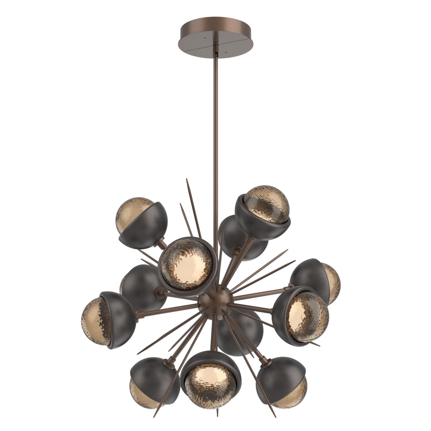 Shown in Burnished Bronze finish and Bronze glass and Graphite accent