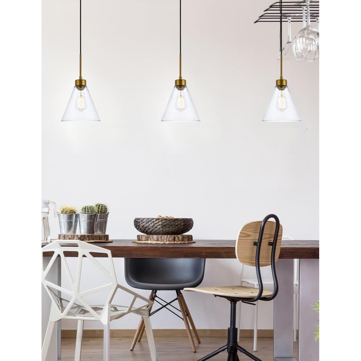 Elegant Lighting Mera 7 Inch Mini Pendant