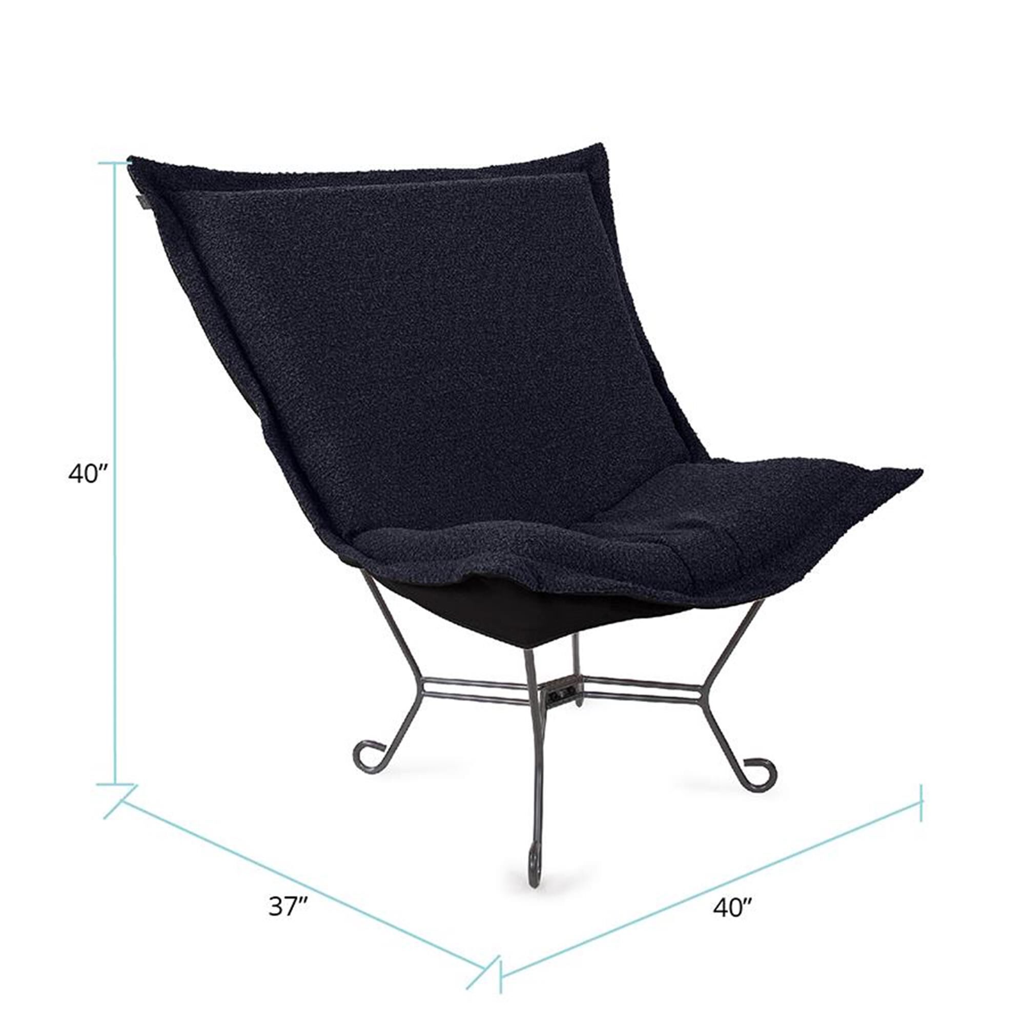 The Barbet Puff Accent Chair,