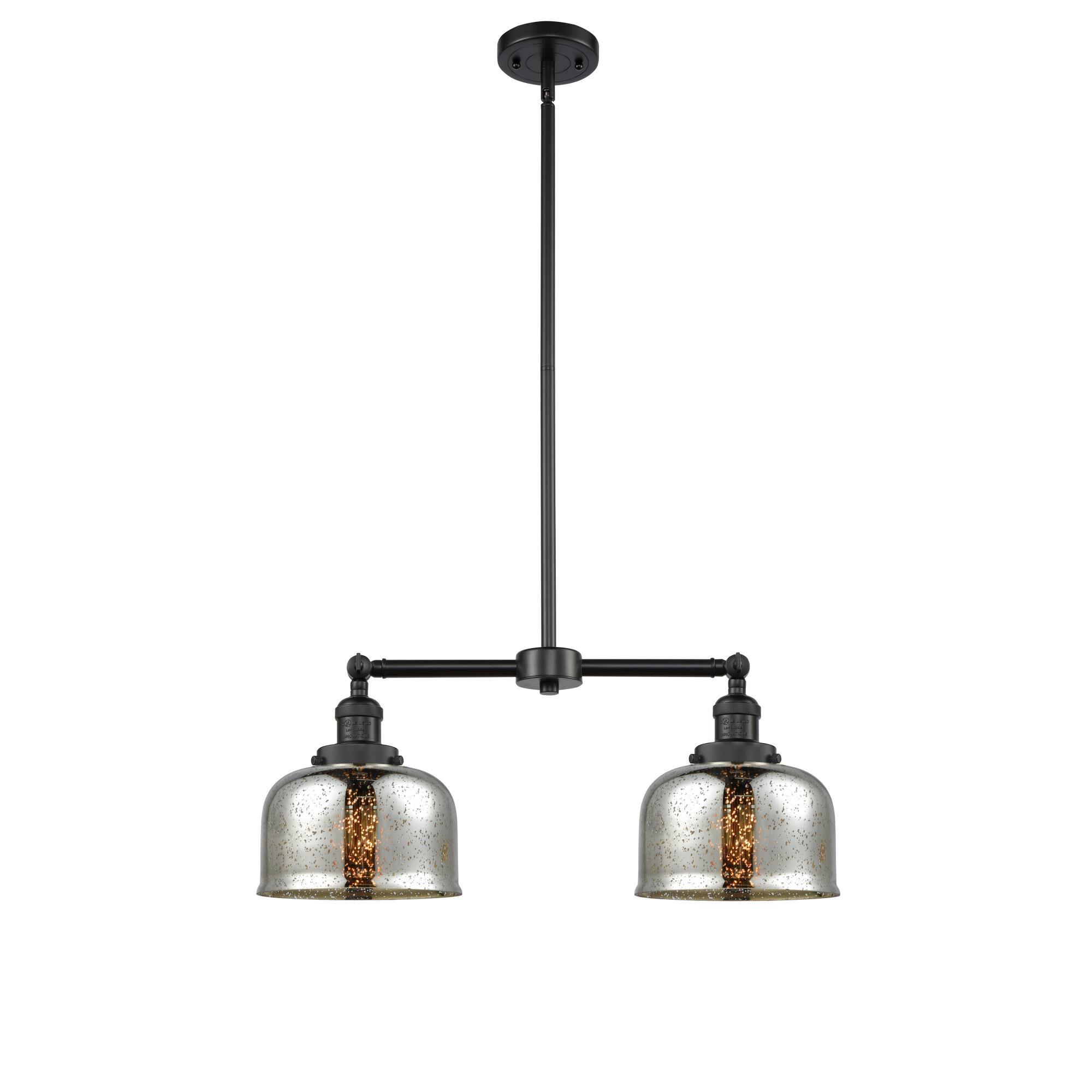Bruno Marashlian Large Bell 21 Inch 2 Light Mini Chandelier by Innovations Lighting