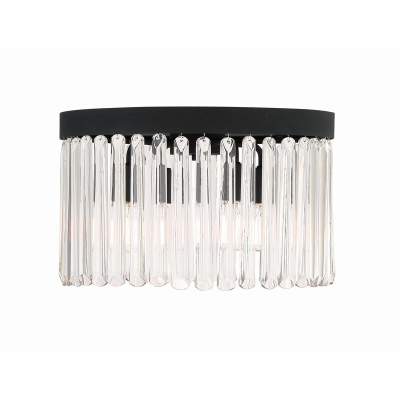 Emory 15 Inch 4 Light Flush Mount by Crystorama