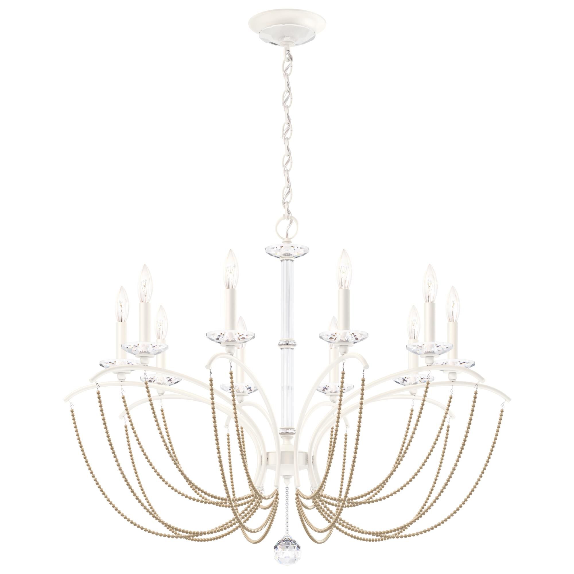 Priscilla 10 Light Chandelier by Schonbek