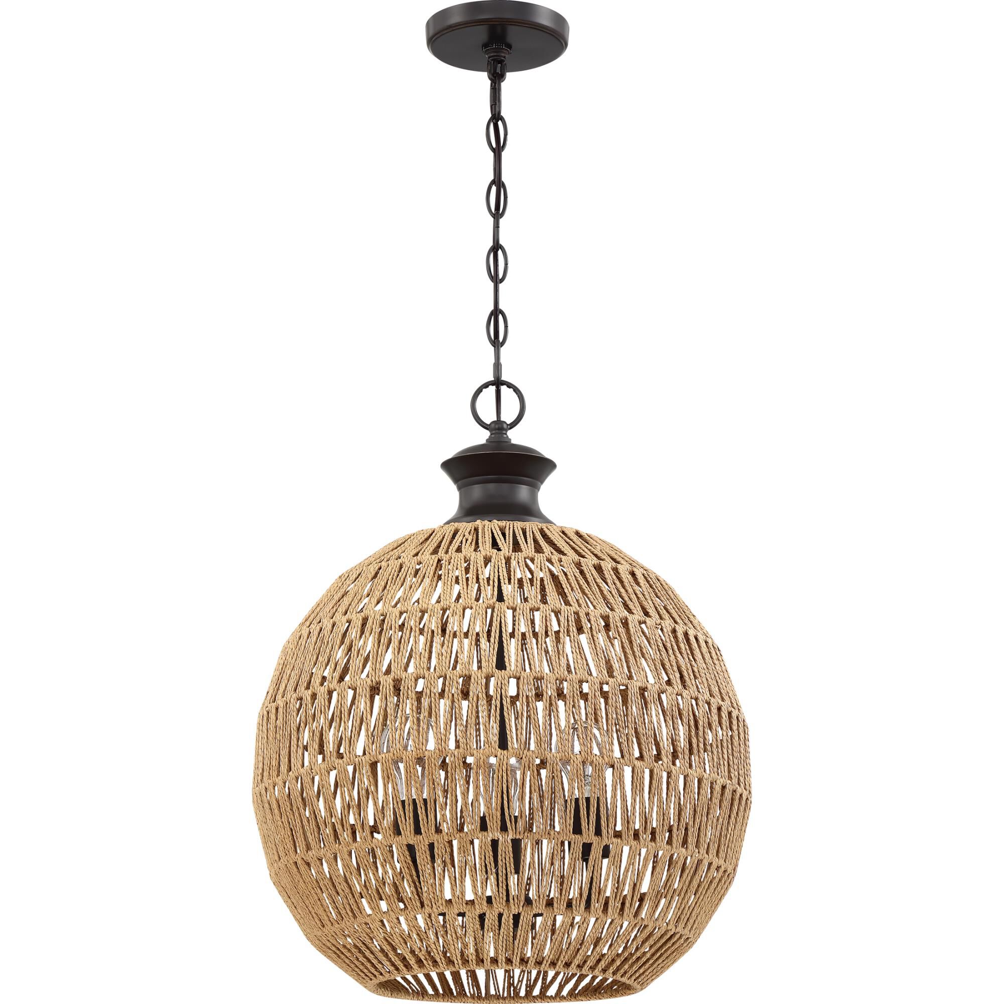 Casablanca 18 Inch Large Pendant by Quoizel
