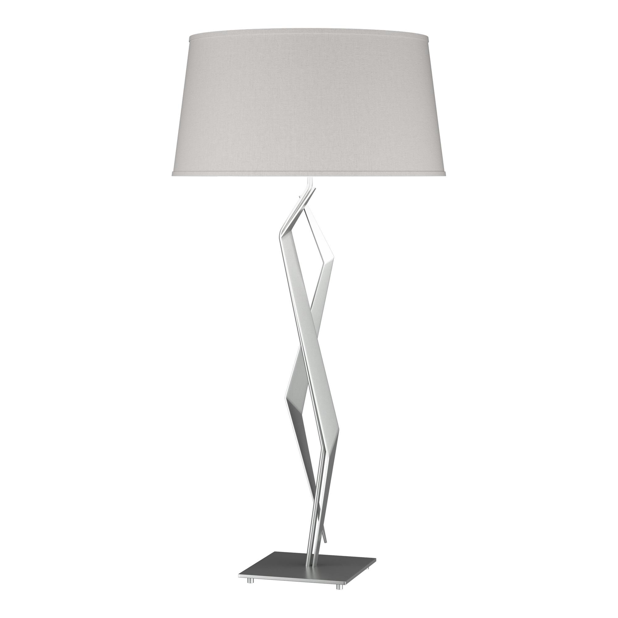 Shown in Vintage Platinum finish and Flax shade