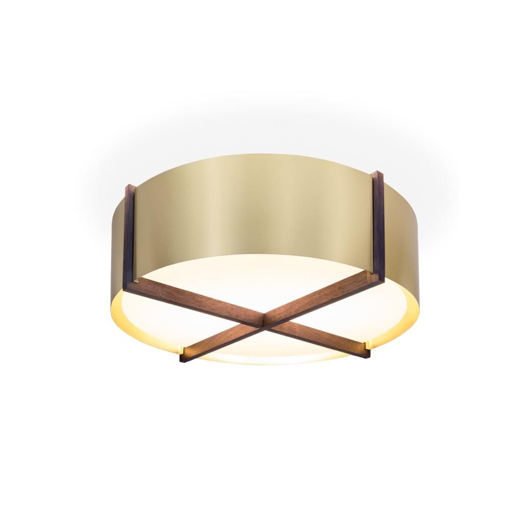 Nick Sheridan Plura 18 Inch 2 Light Flush Mount by Cerno