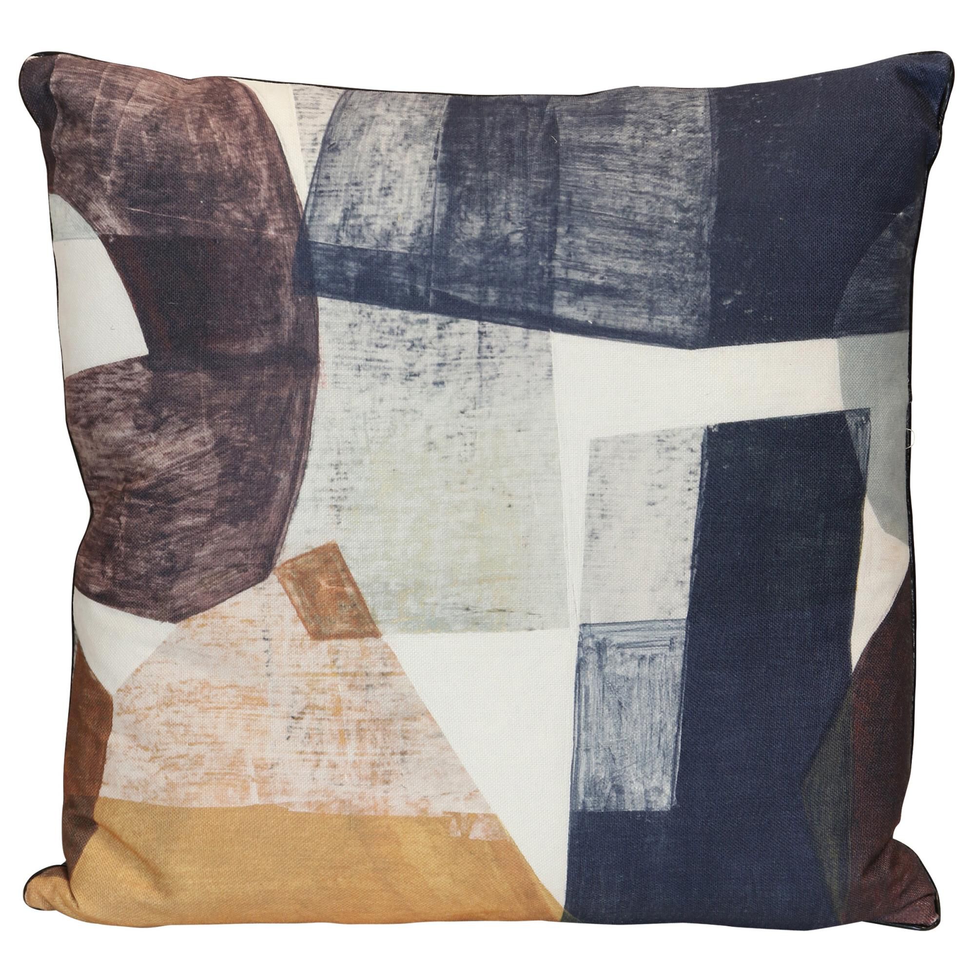 Norman Wyatt Wyatt Abstract 24 Inch Decorative Pillow by Stylecraft