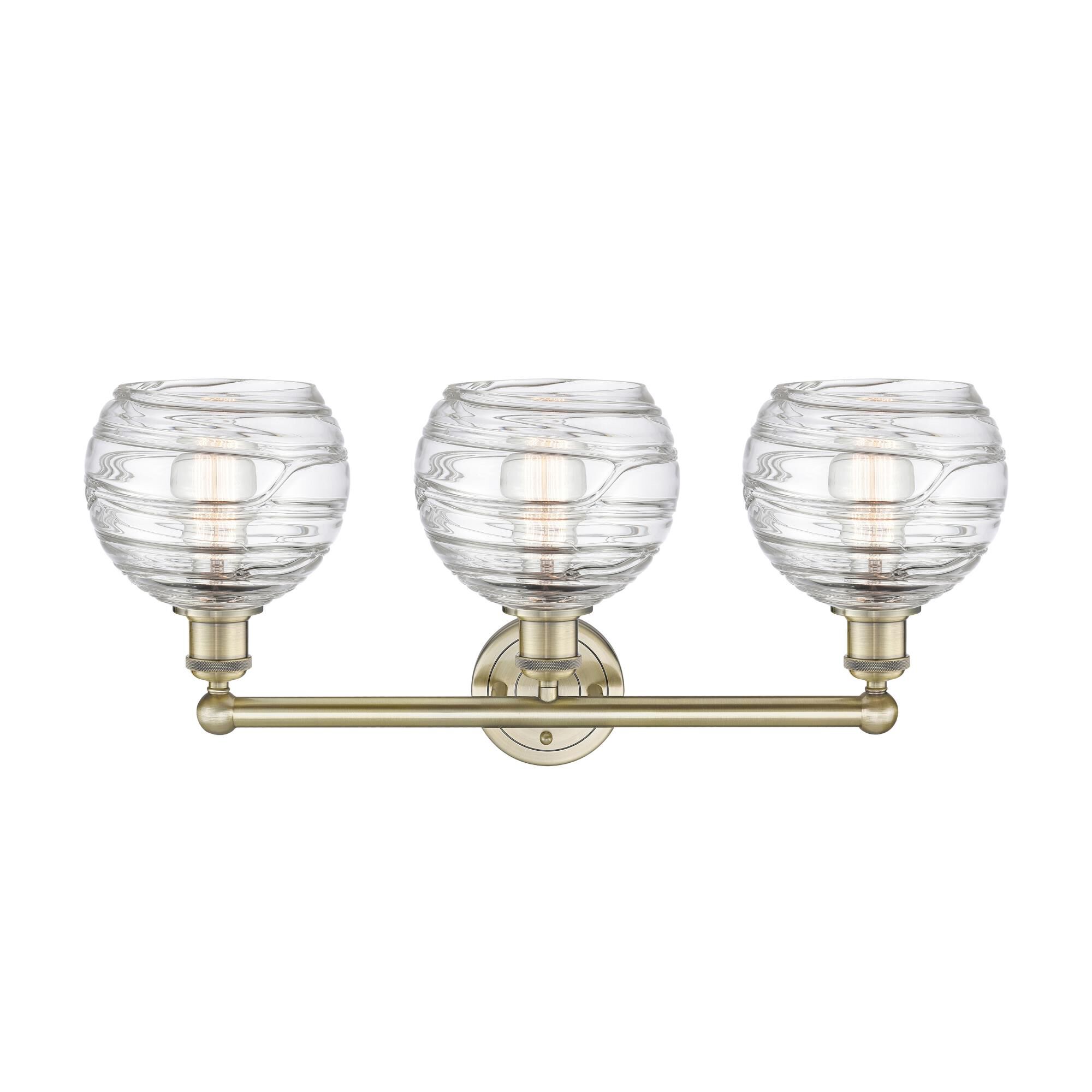 Bruno Marashlian Athens Deco Swirl 26 Inch Bath Vanity Light by Innovations Lighting