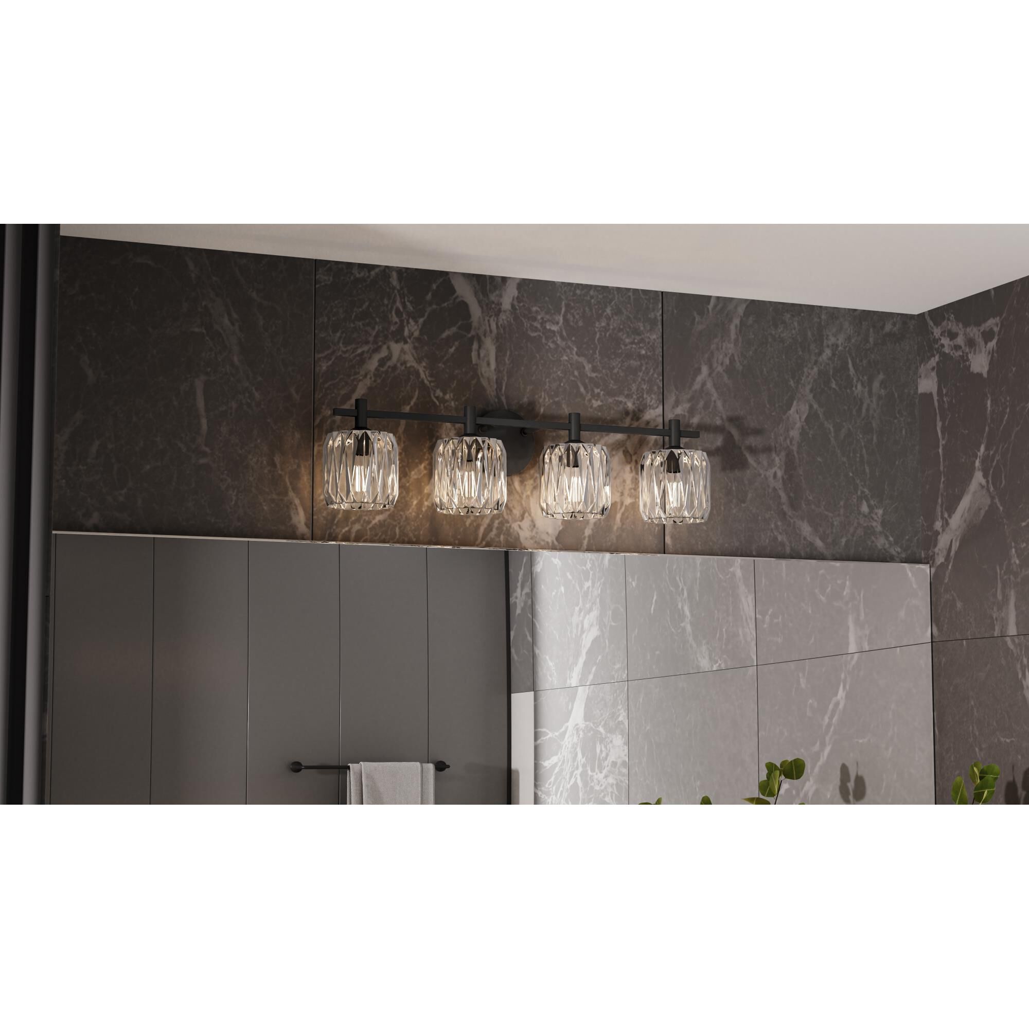 Spade 30 Inch Bath Vanity Light by Quoizel