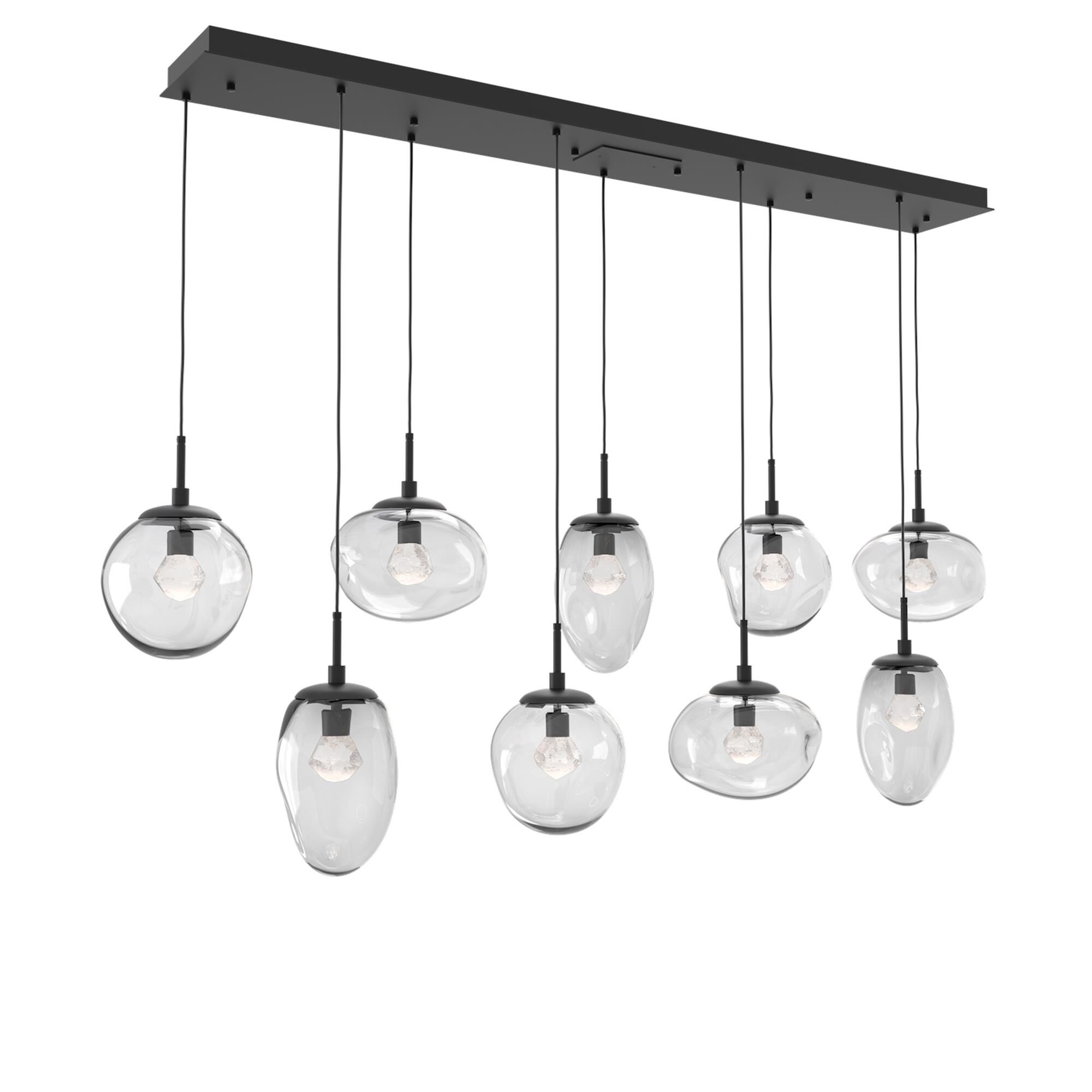Shown in Matte Black finish and Zircon Inner Clear Outer glass