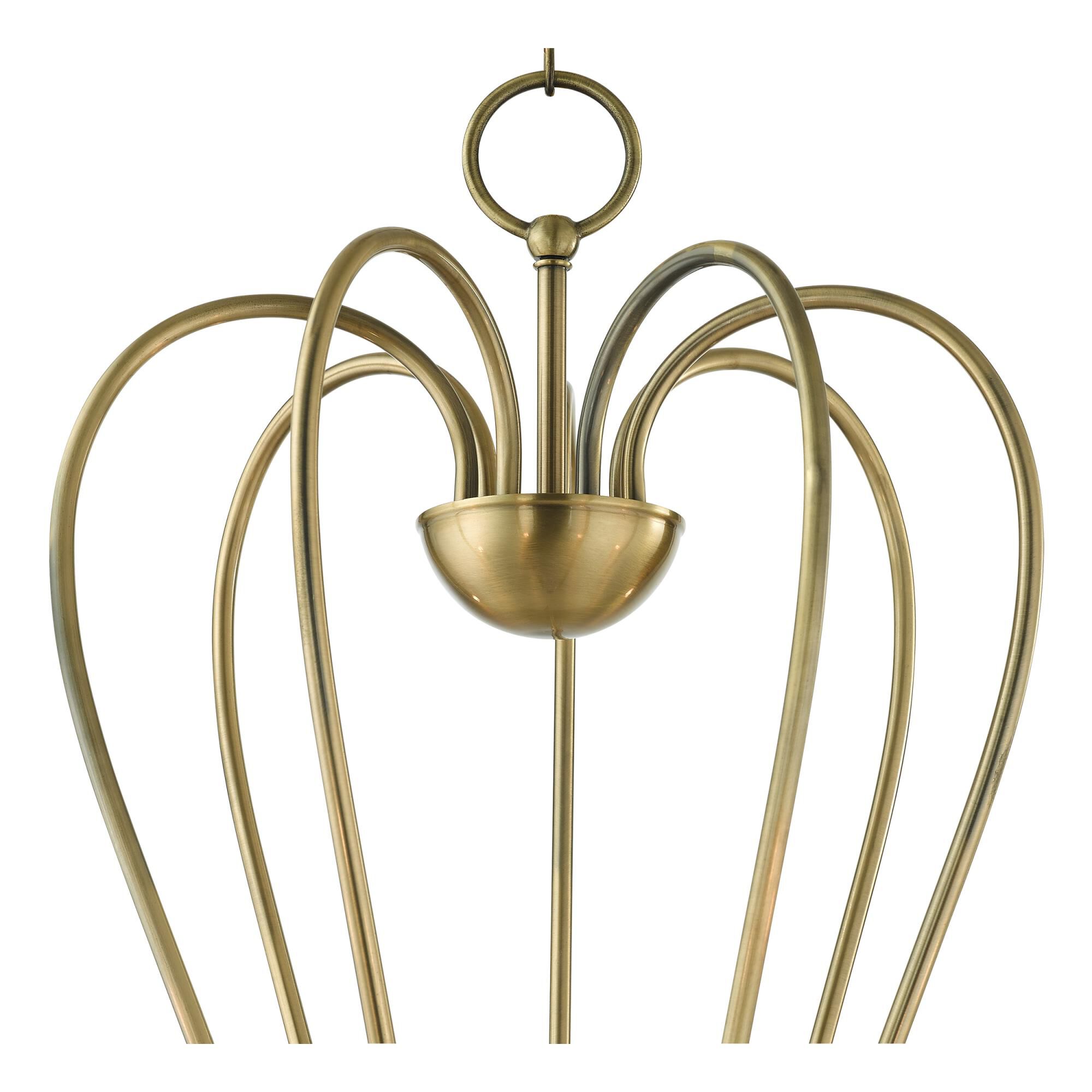 Shown in Antique Brass finish