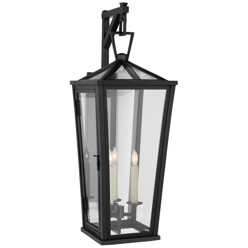 E. F. Chapman Darlana 27 Inch Tall 3 Light Outdoor Wall Light by Visual Comfort Signature Collection