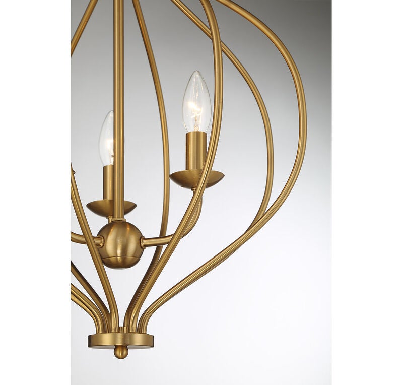 Orchid Small Lantern Pendant by Savoy House