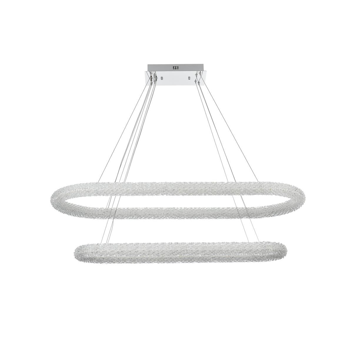 Bowen 51 Inch Linear Suspension Light by Elegant Lighting