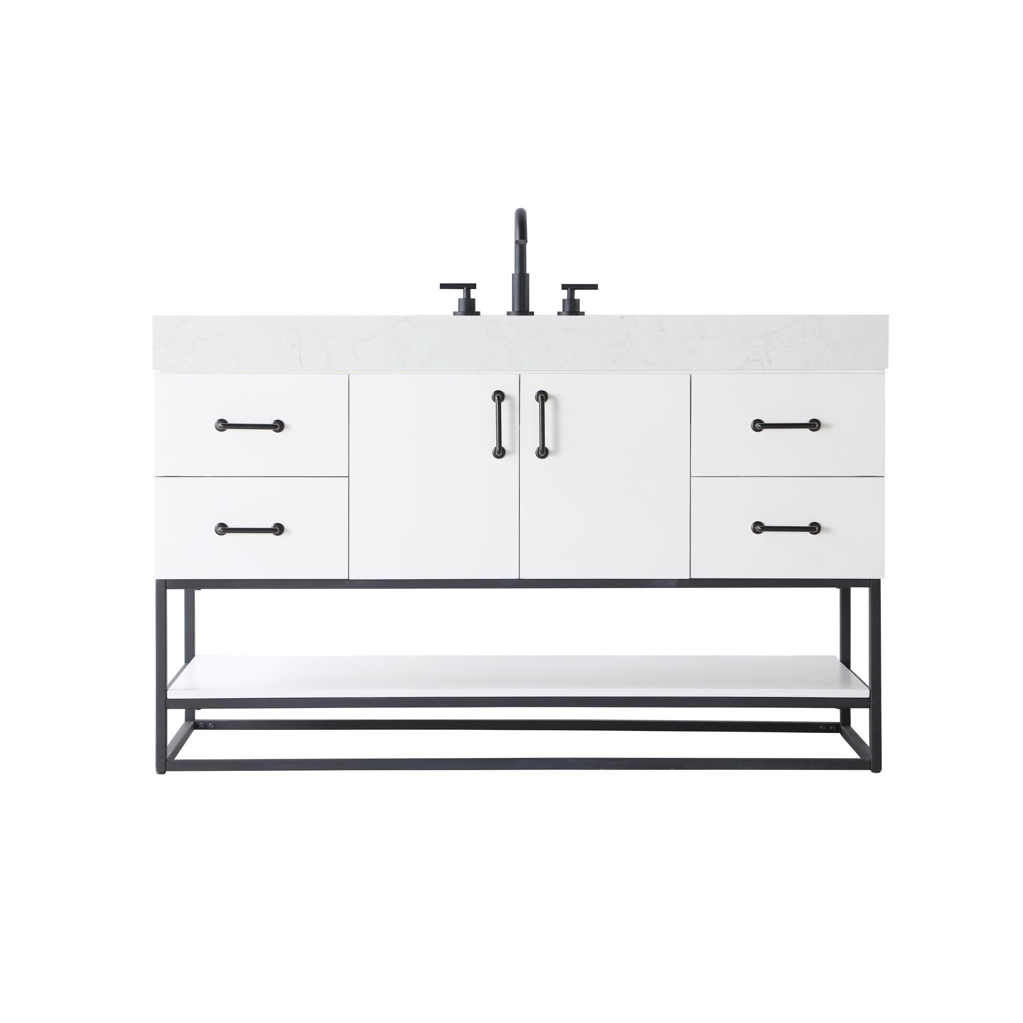 Caroline 54 Inch Bath Vanity by Elegant Dcor