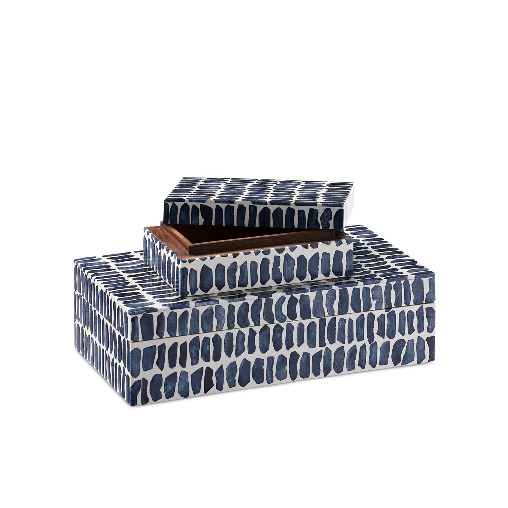Indigo Box Set Accent Box,