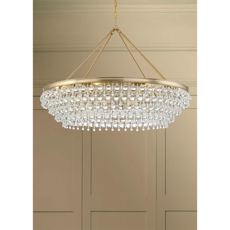 Calypso Large Chandelier by Crystorama