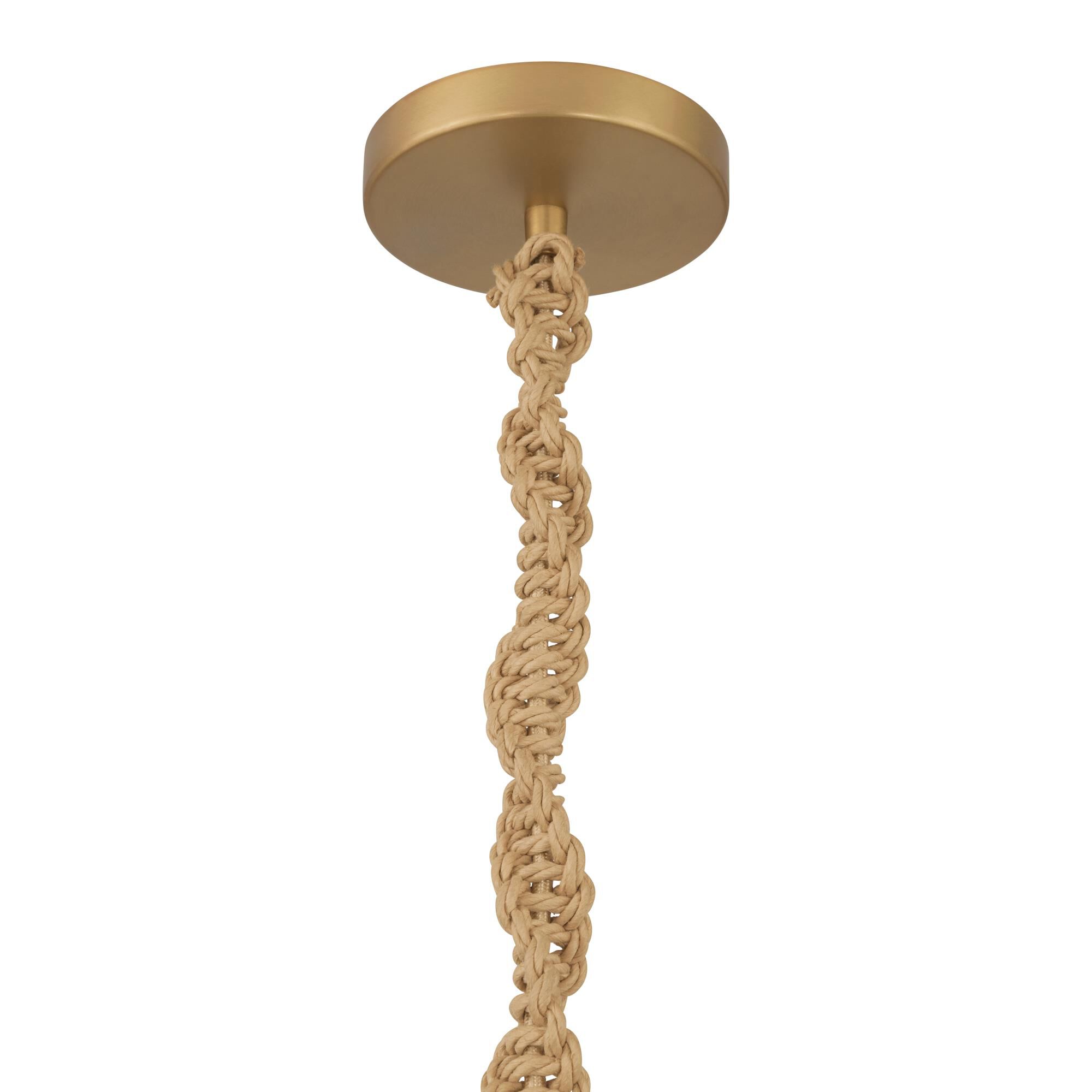 Shown in Legacy Brass finish and White shade