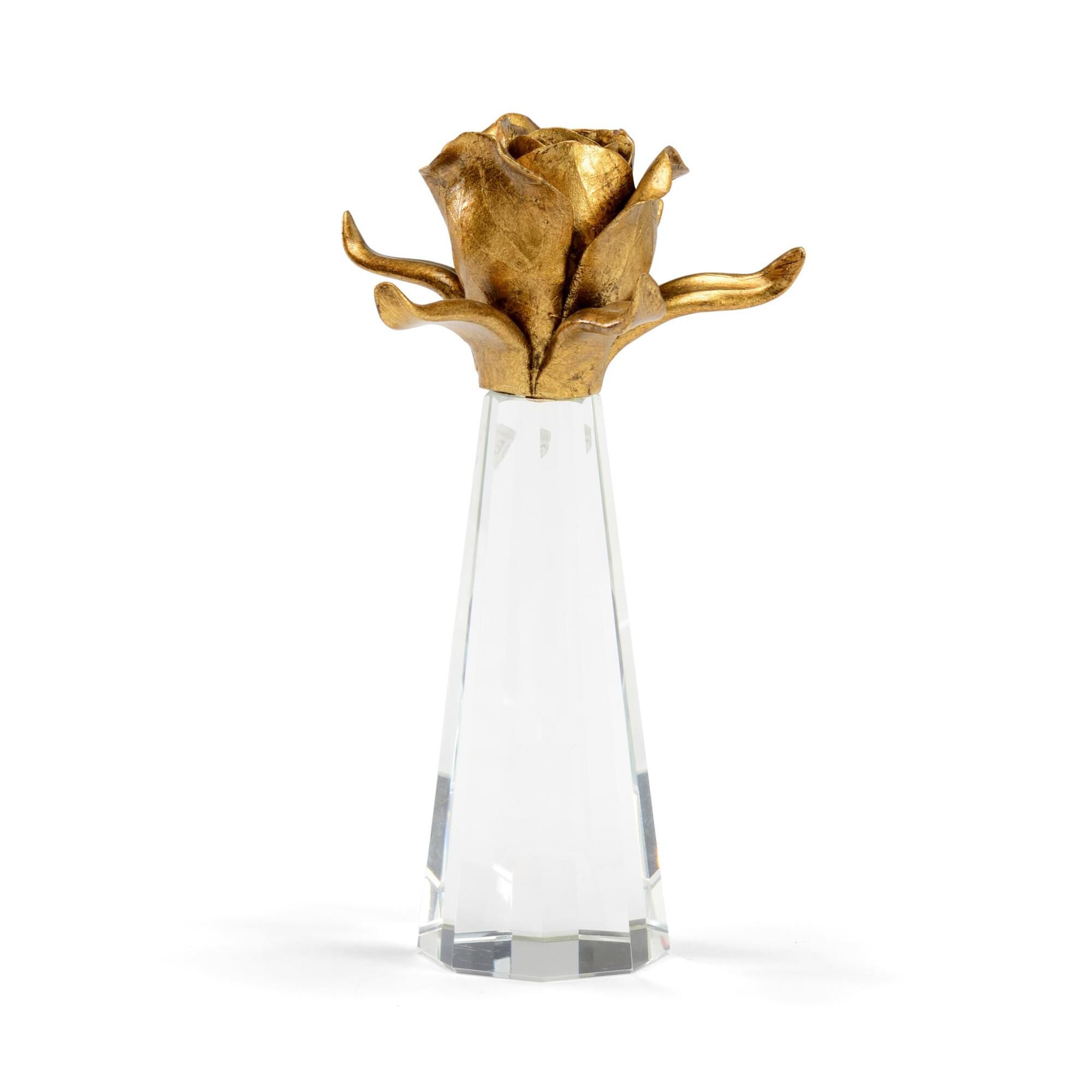 Rose On Stand Figurine,