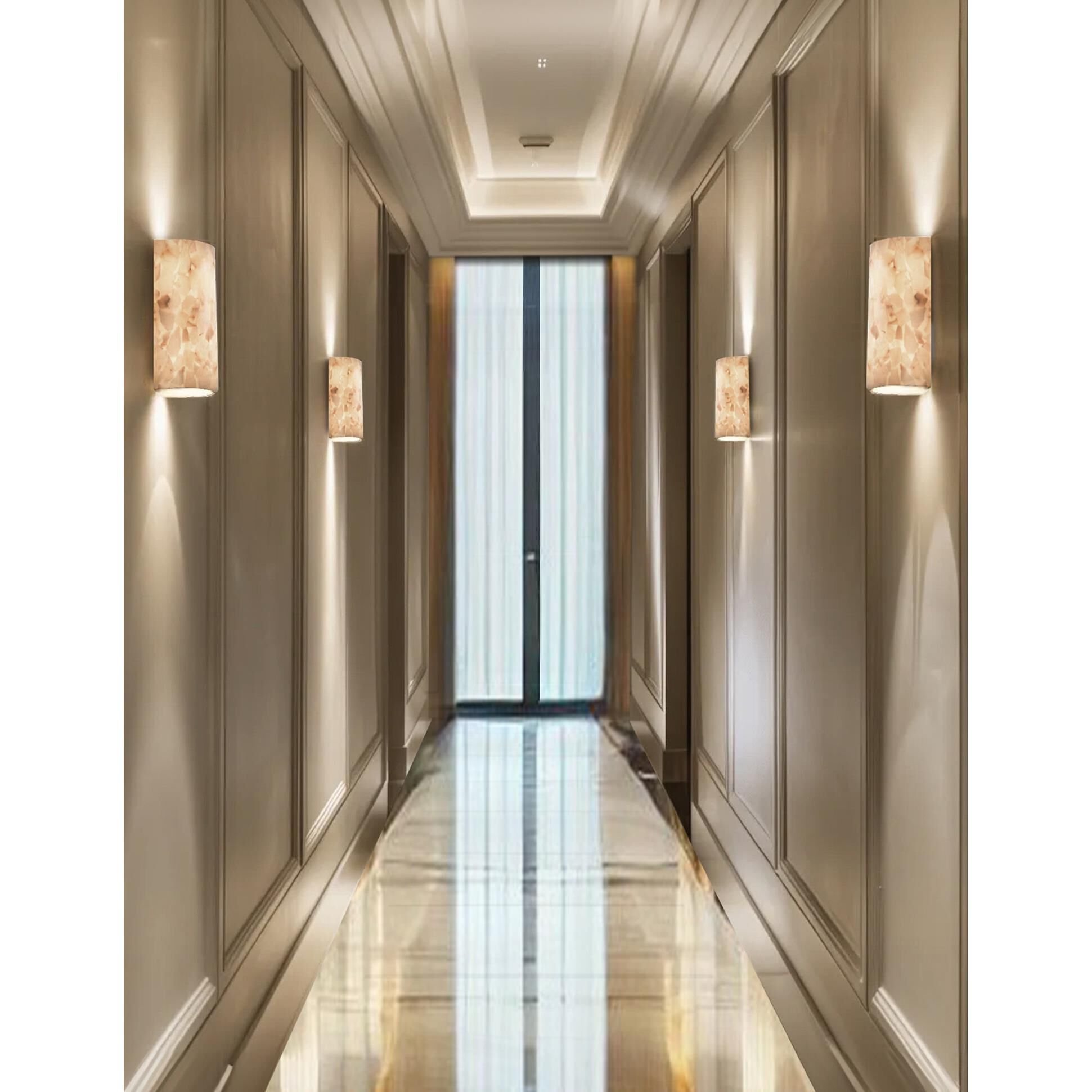 Alabaster Rocks! 12 Inch Wall Sconce by Justice Design Group