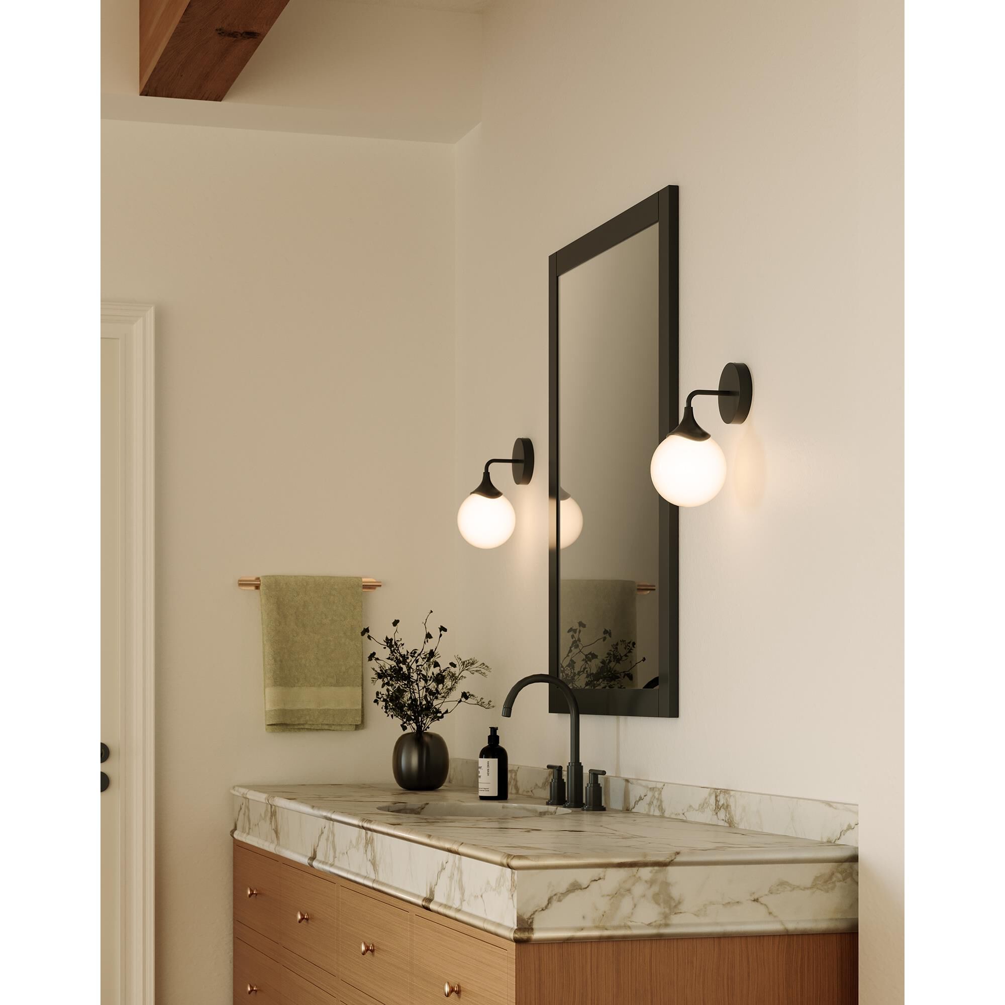 Alora Mood Nouveau 11 Inch Wall Sconce