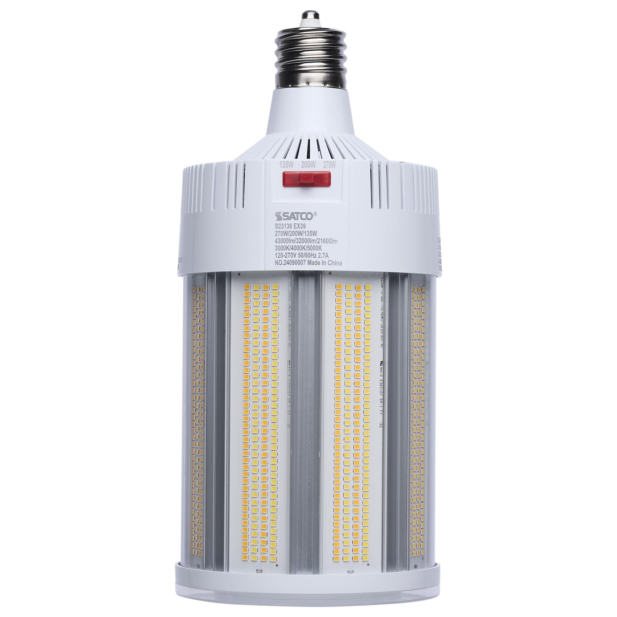 Dimmable 270 Watt 3000K LED Light Bulb by Satco