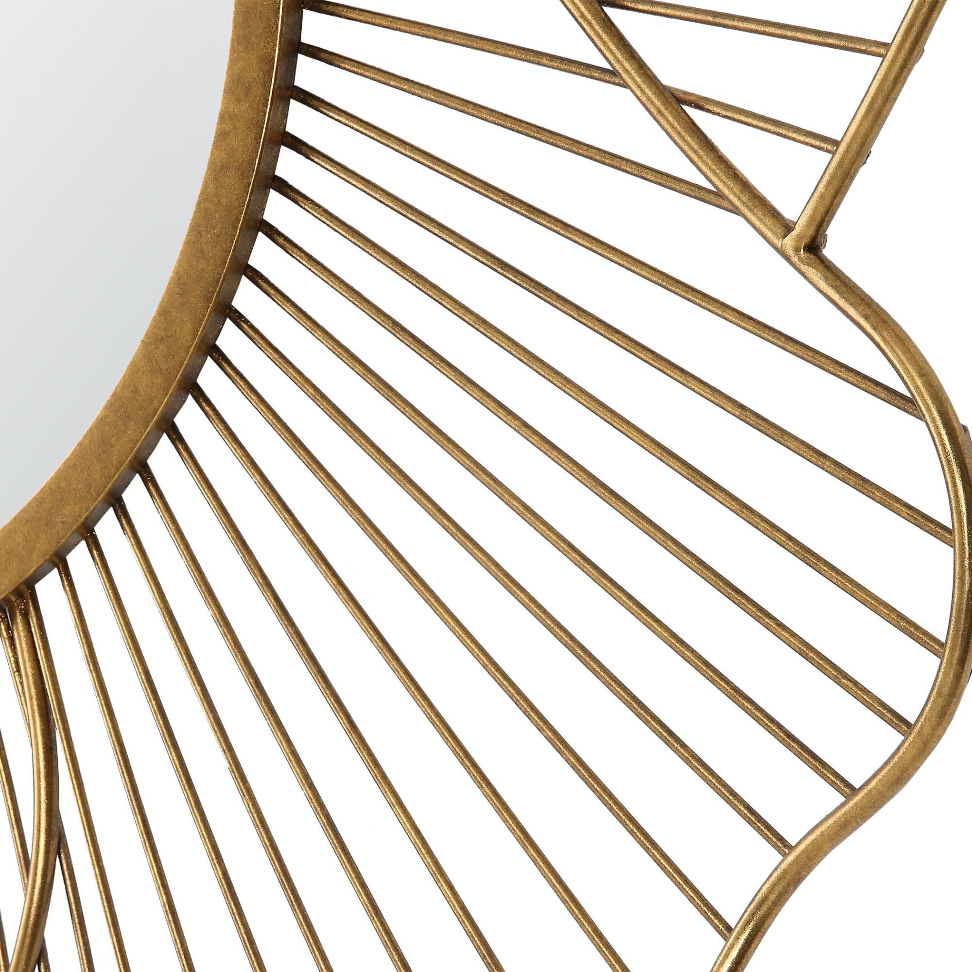 Shown in Antiqued Gold Leaf finish