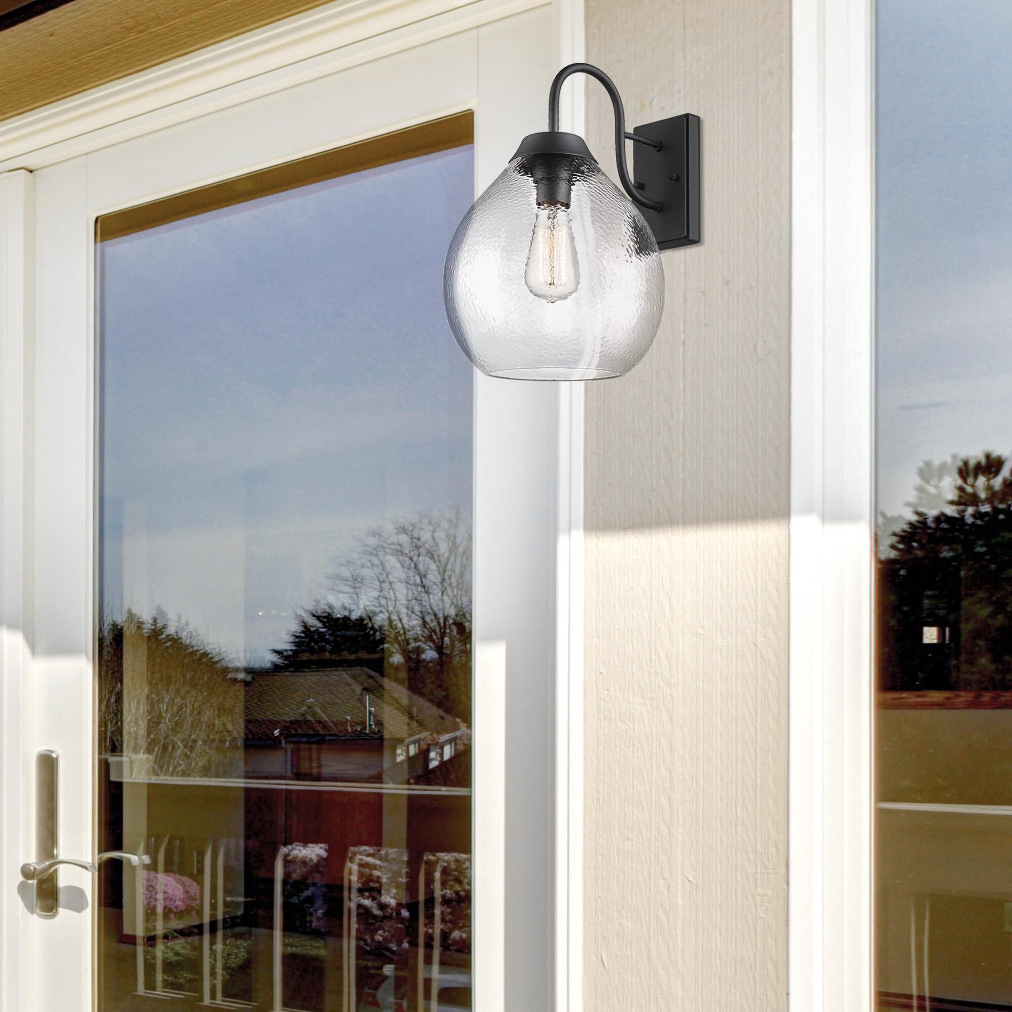 Ariella 15 Inch Outdoor Wall Light by Golden Lighting