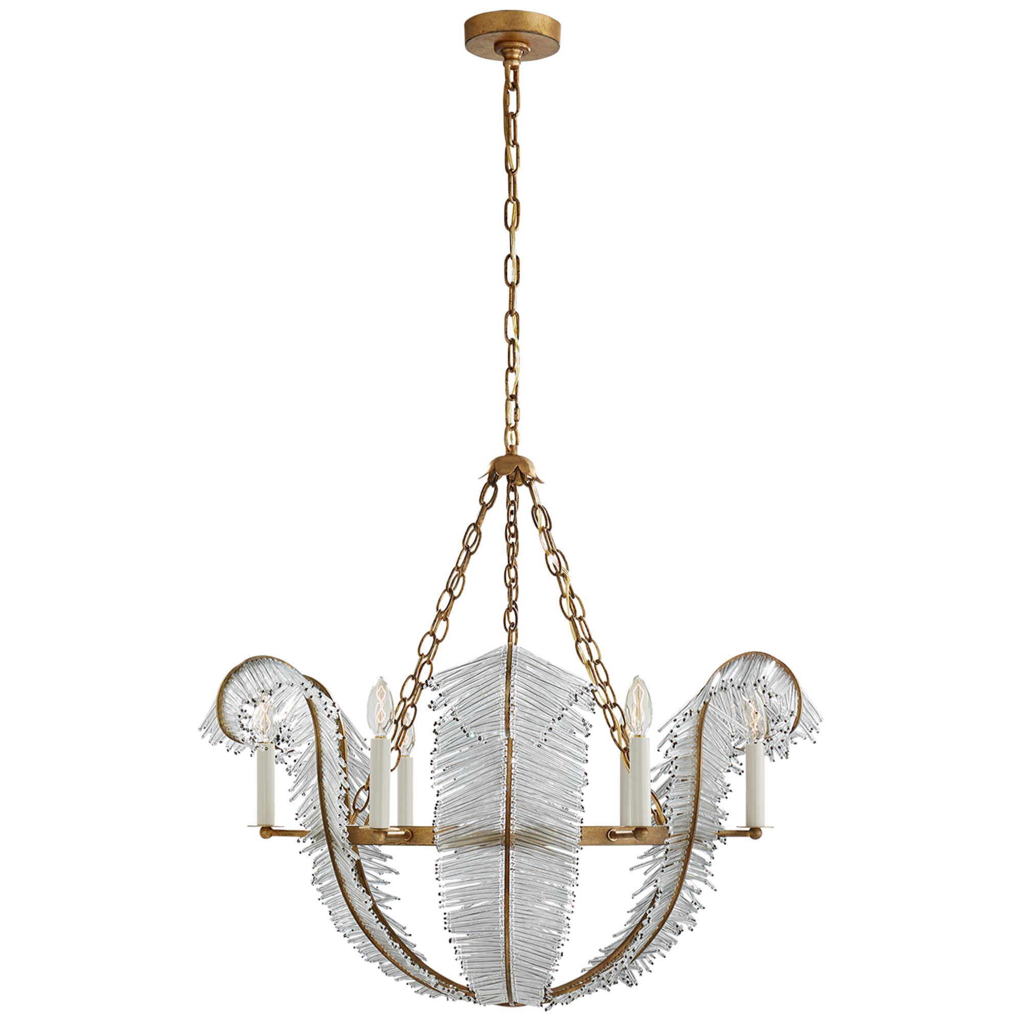 Shown in Gilded Iron finish