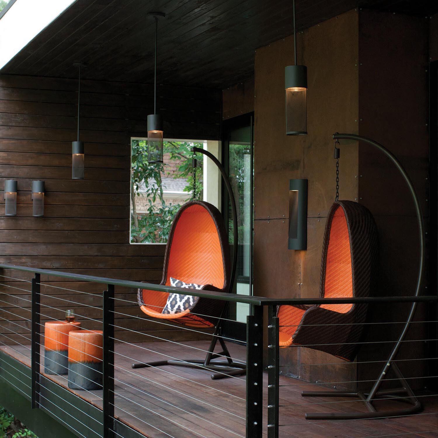 Luna 24 Inch Tall 2 Light Outdoor Wall Light by Hinkley Lighting