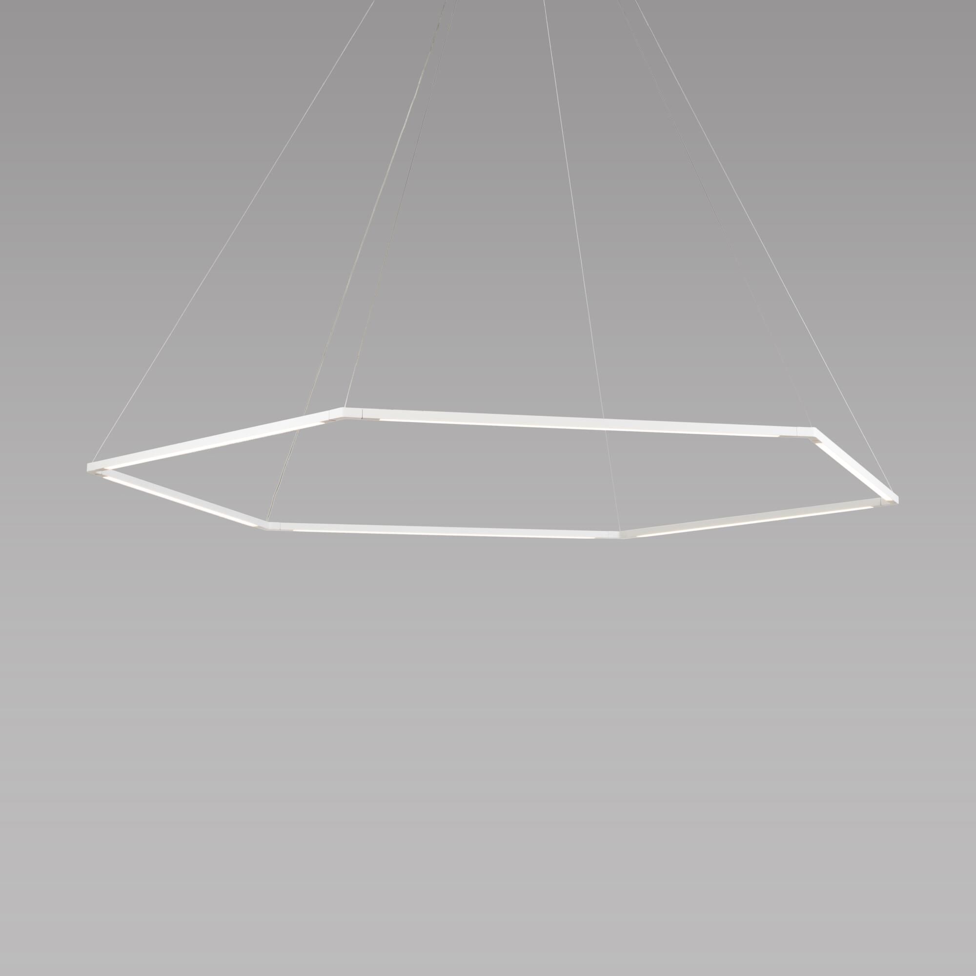 Kenneth Ng, Edmund Ng Z-Bar Pendant 51 Inch LED Large Pendant by Koncept