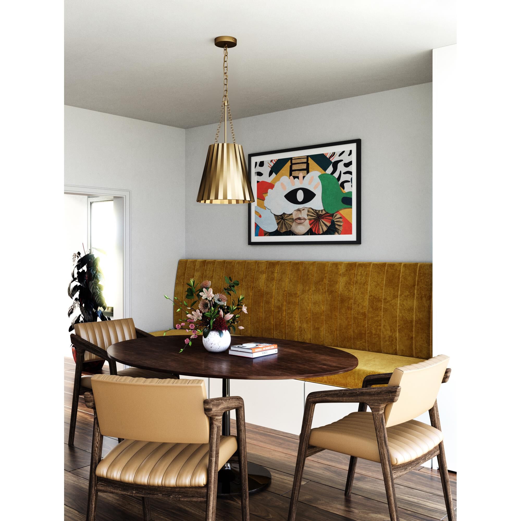 Alora Mood Plisse Large Pendant