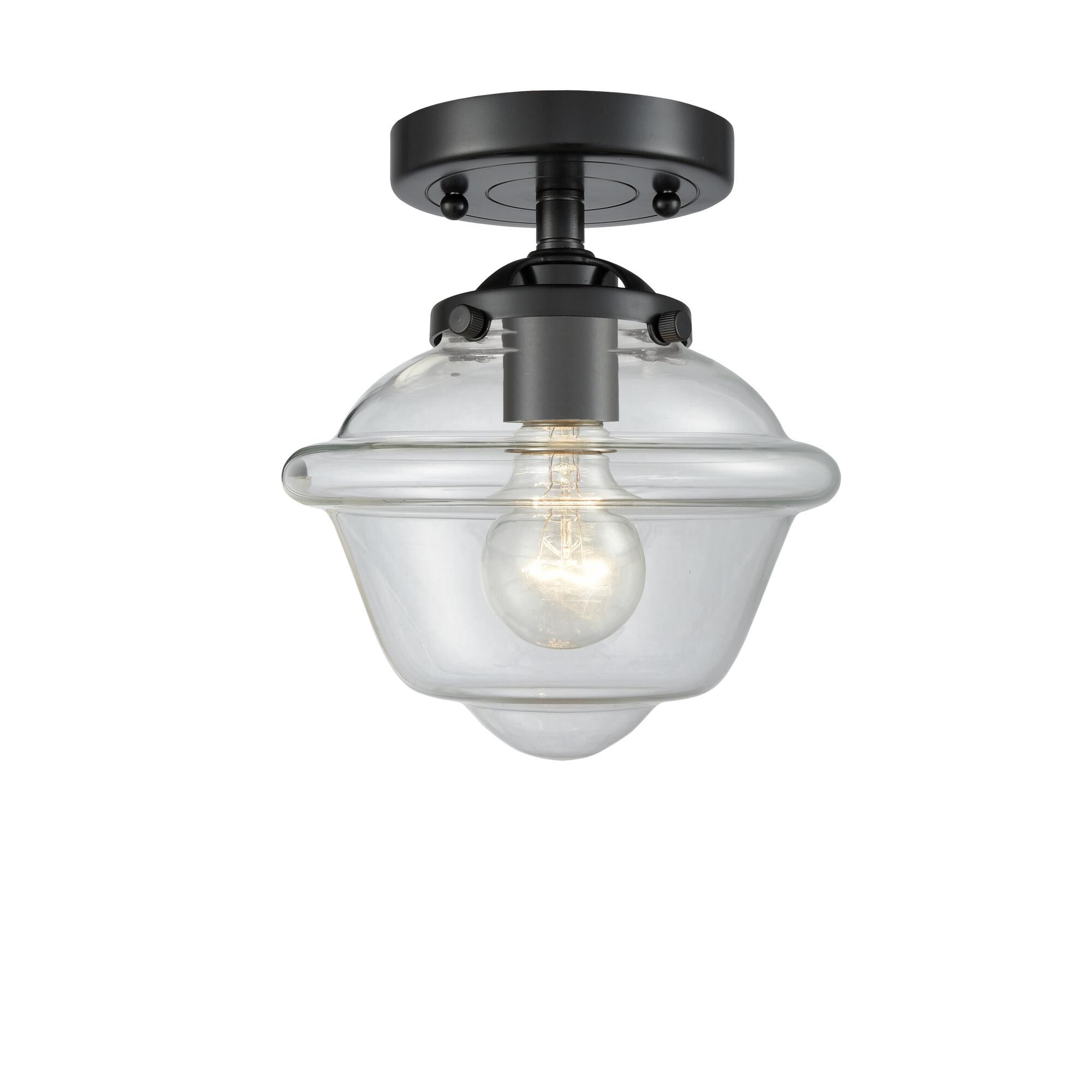Bruno Marashlian Oxford 7 Inch 1 Light Semi Flush Mount by Innovations Lighting