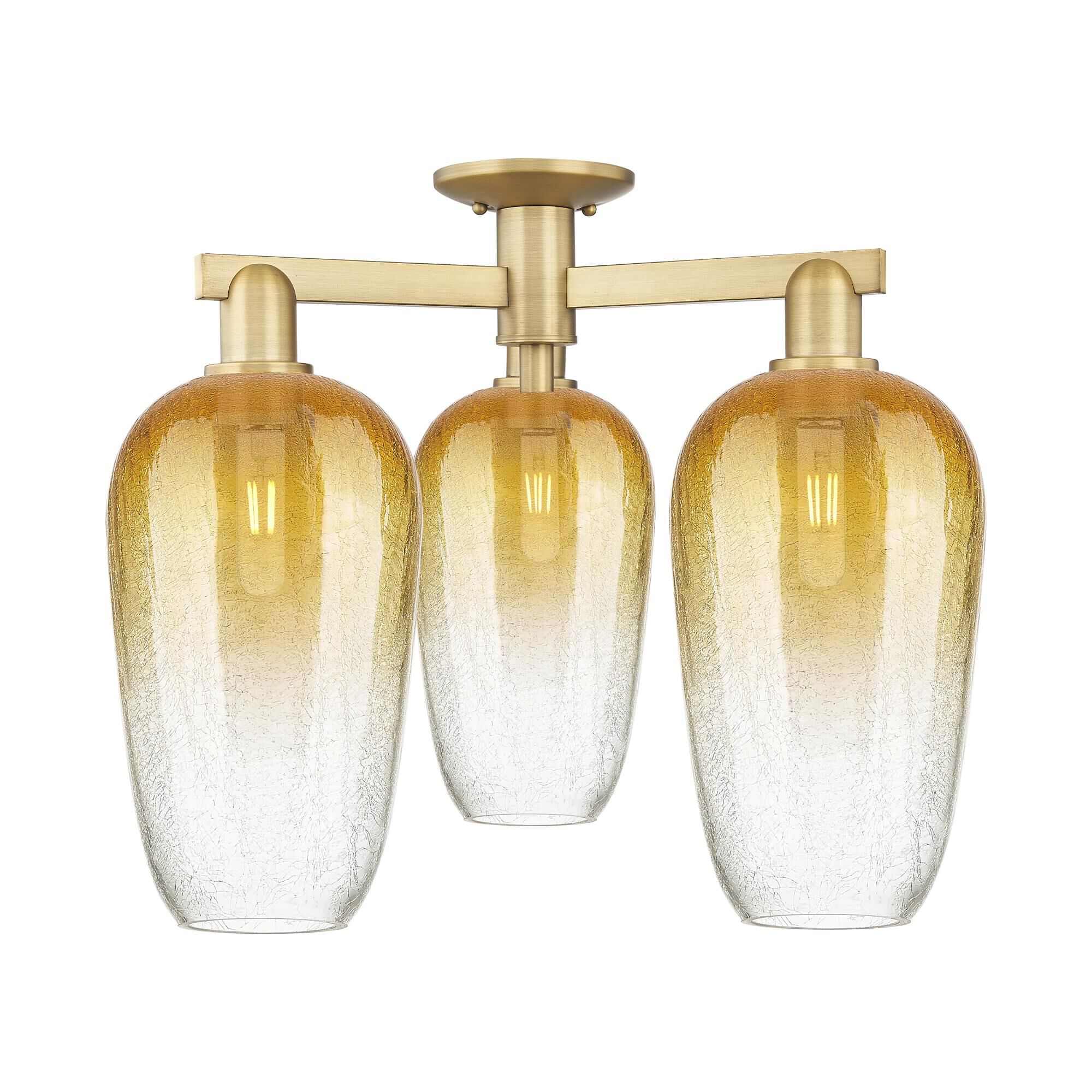 Shown in Brushed Brass finish