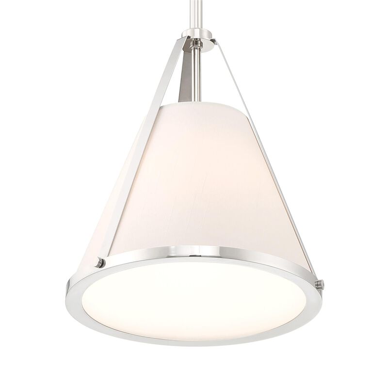 Fulton 11 Inch Mini Pendant by Crystorama