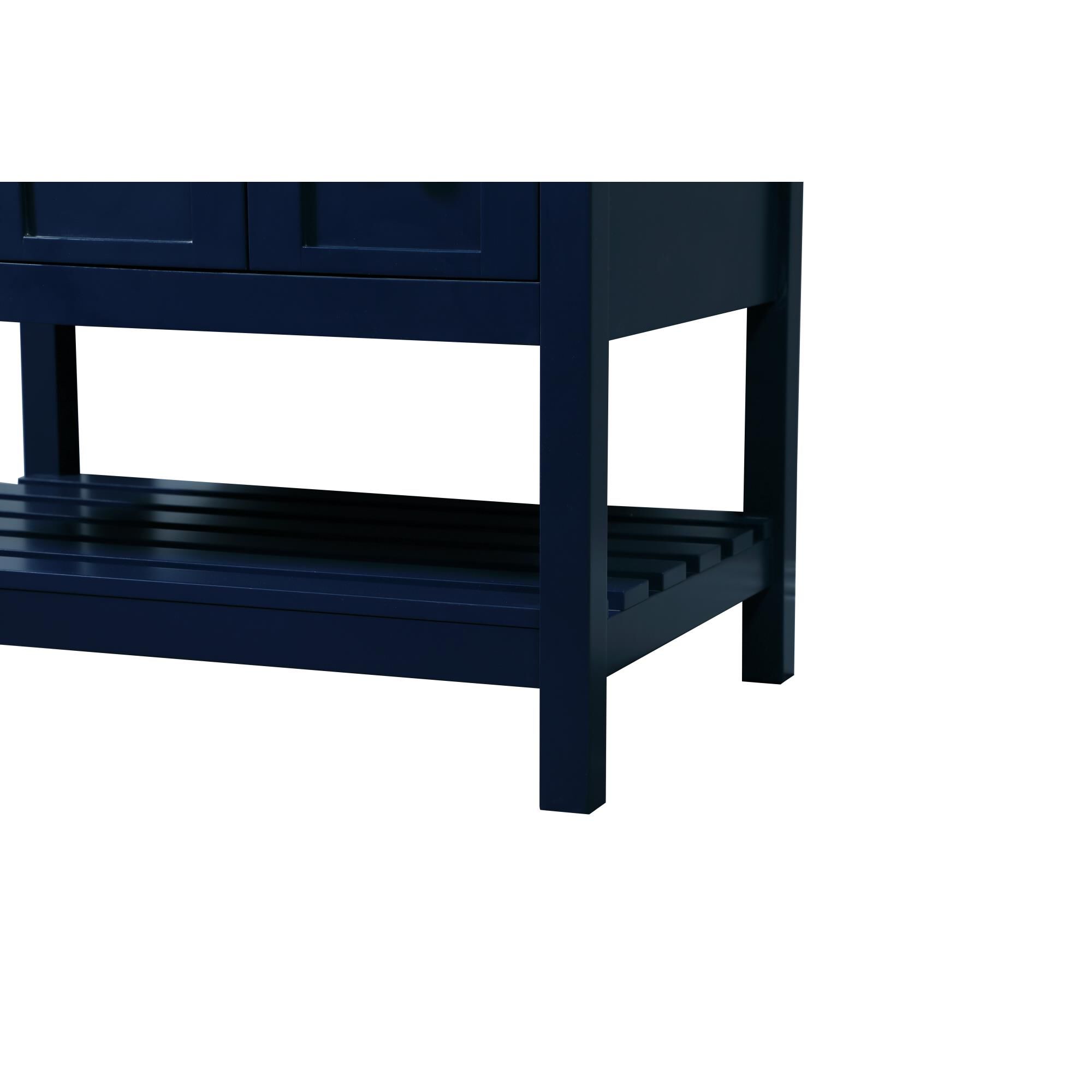 Shown in Blue finish