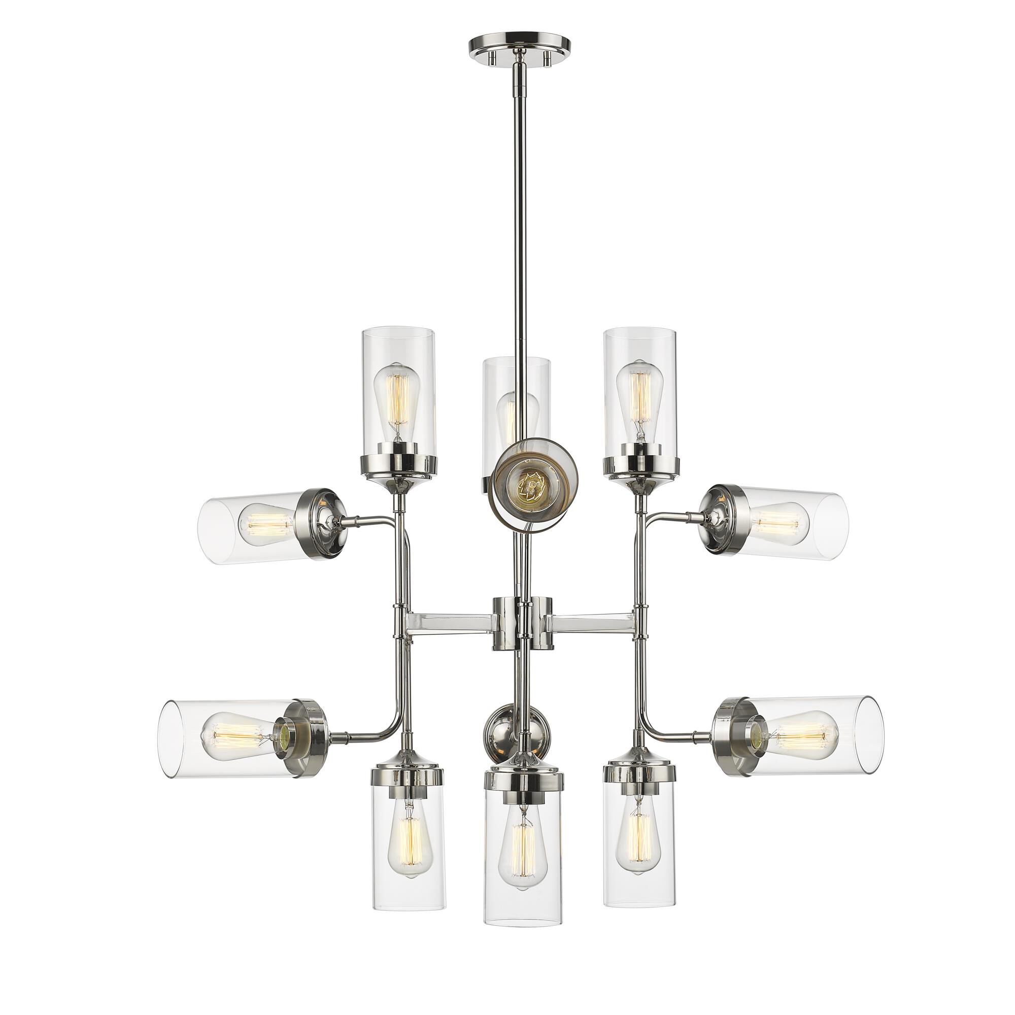 Calliope 36 Inch 12 Light Chandelier by Z-Lite