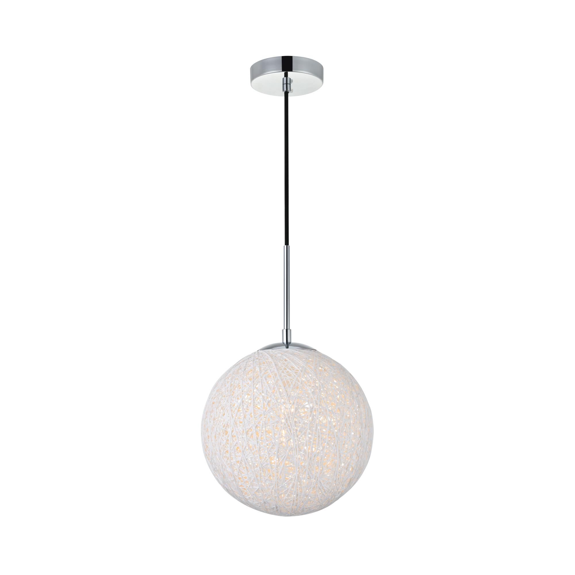 Malibu 9 Inch Mini Pendant by Elegant Lighting