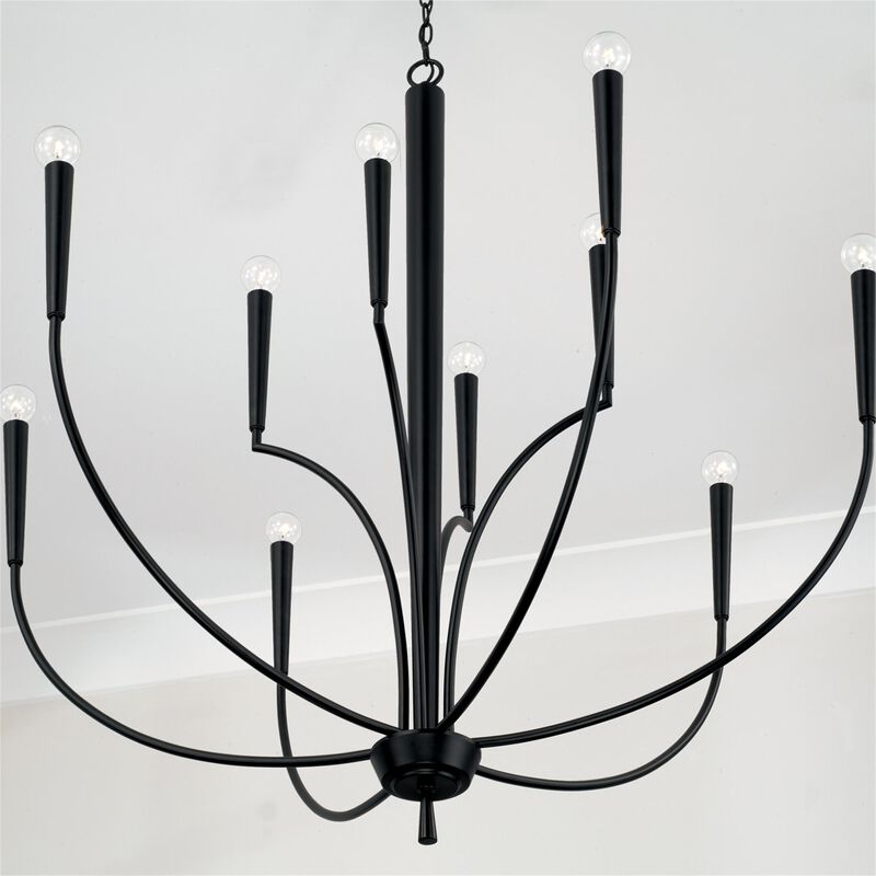 Holden 40 Inch 10 Light Chandelier by Capital Lighting Fixture Company