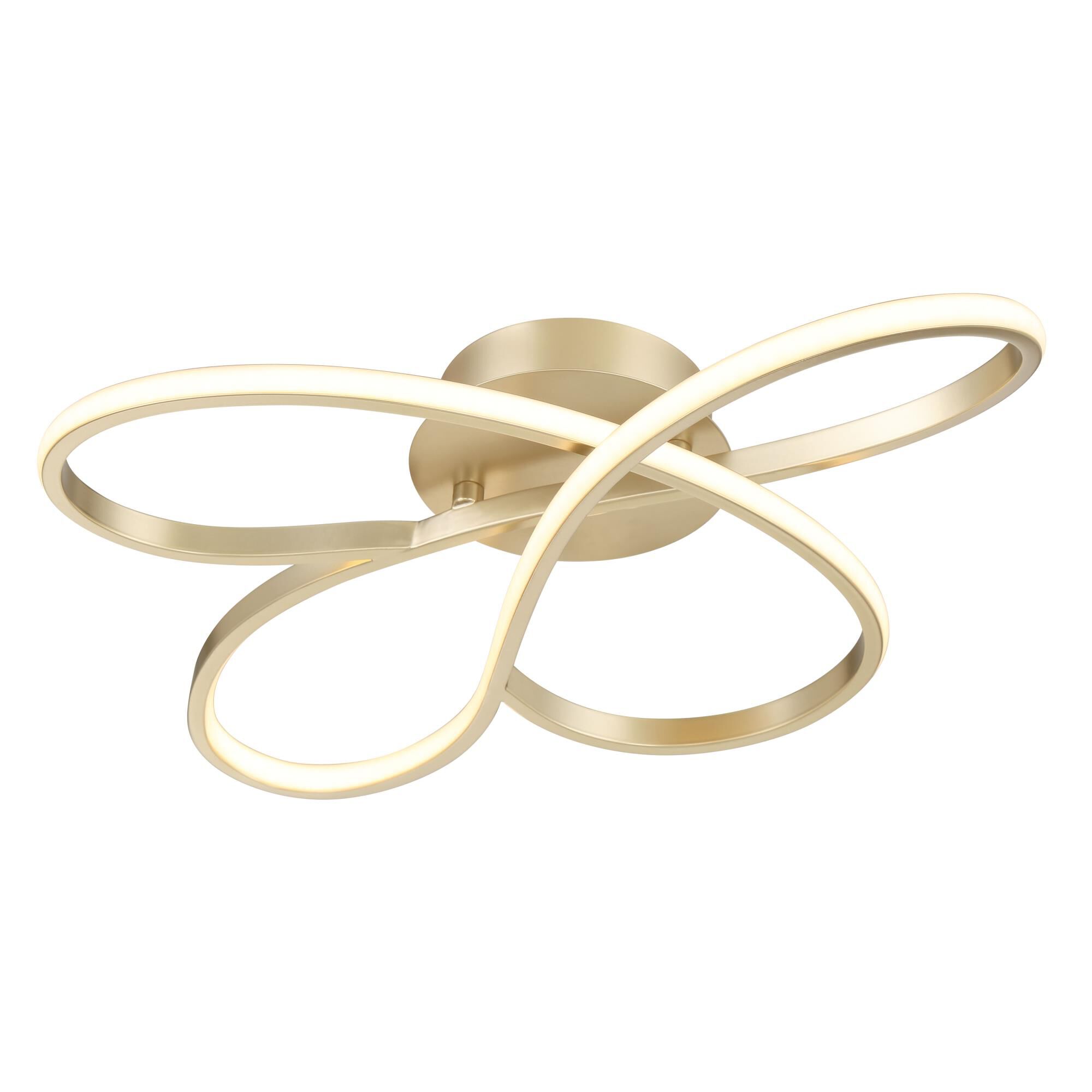 Shown in Soft Gold finish and Lucent Silicone shade