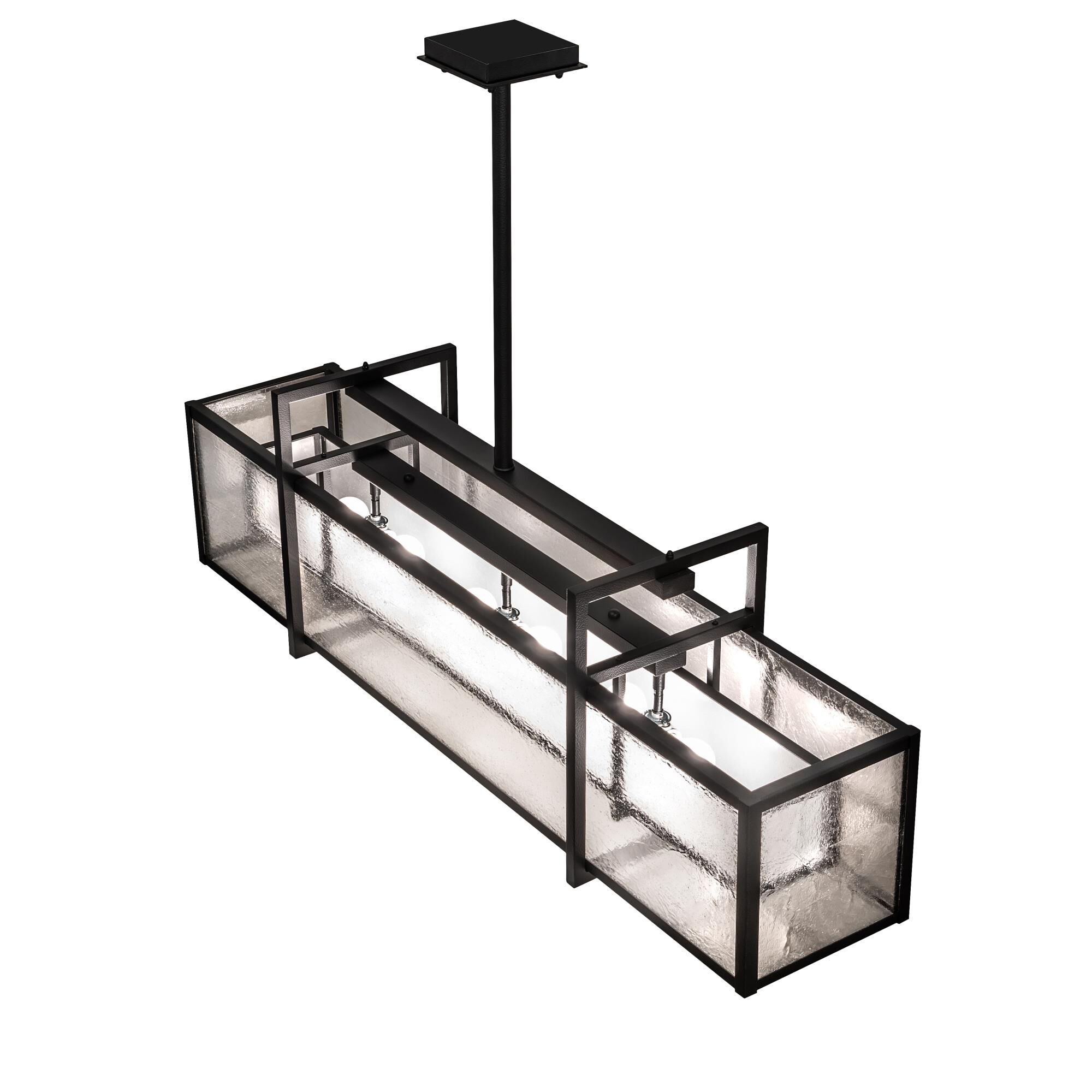 Nelson 54 Inch 6 Light Linear Suspension Light by Meyda Lighting